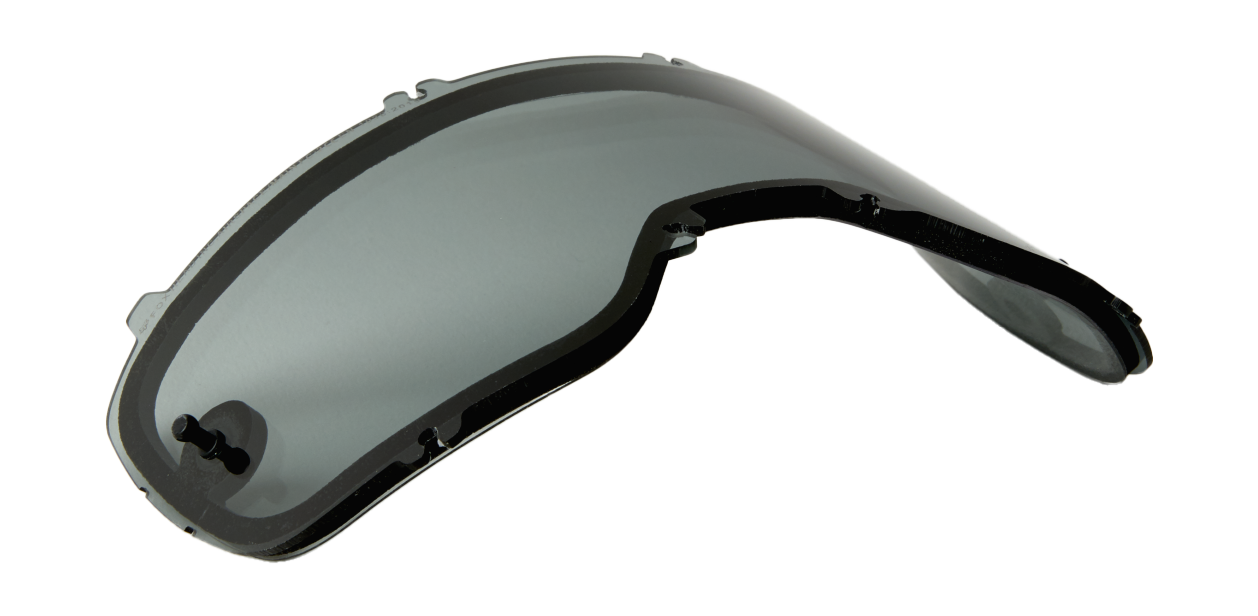 Fox Lens Airspace I / Main I - Injected Dual Donker Grijs