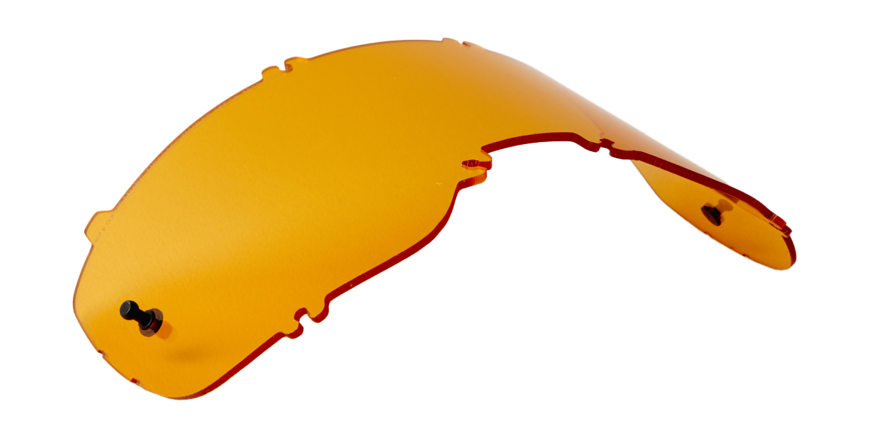 Fox Lens Airspace I / Main I - Injected Dual Oranje