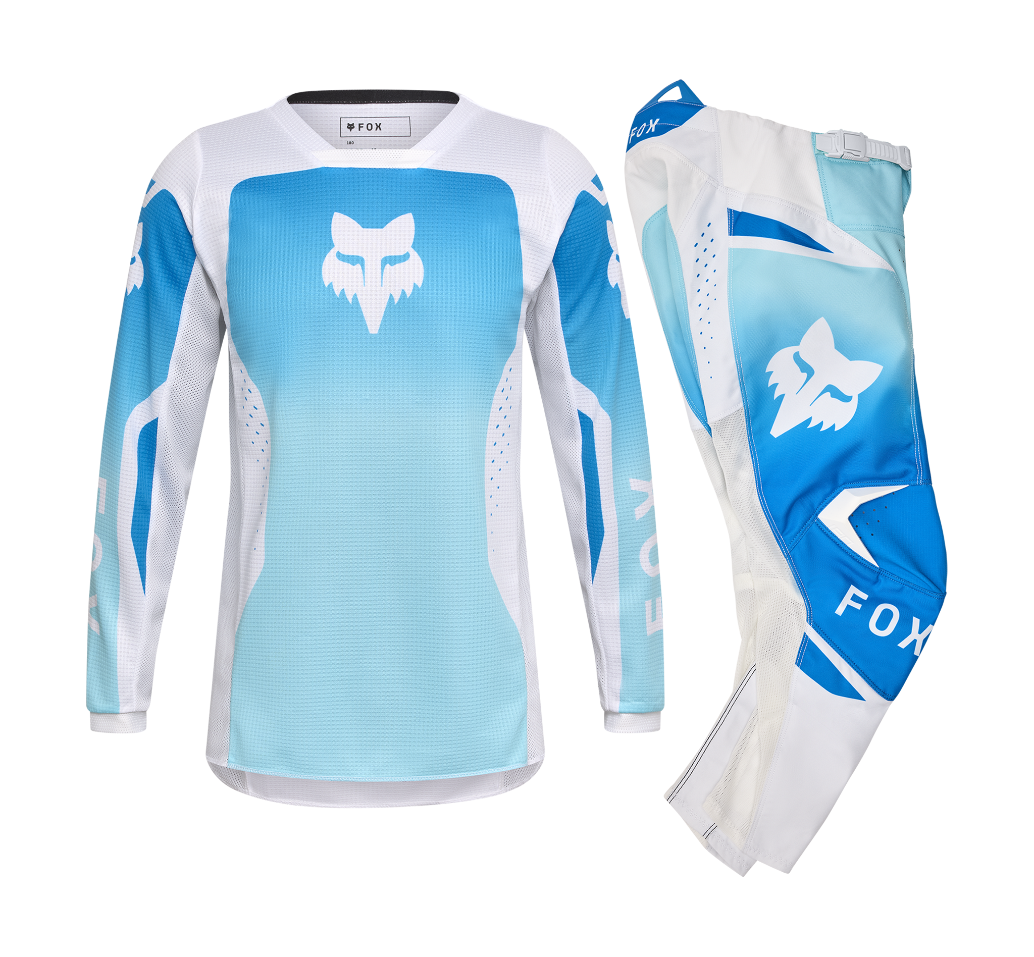 Fox Meisjes Crosskleding 2026 180 Shield - Blauw / Wit