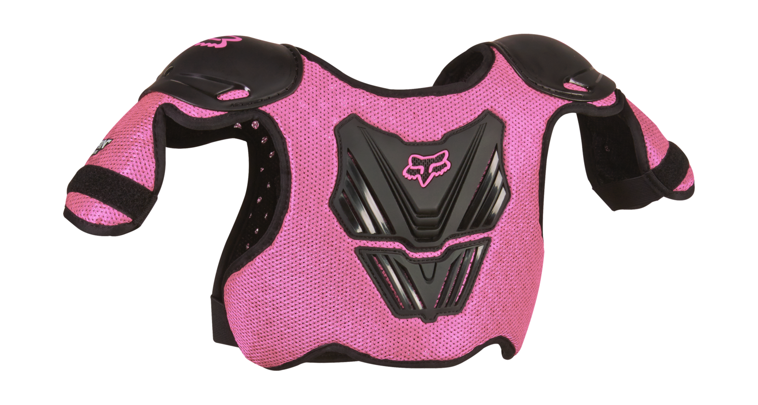 Fox Mini Bodyprotector PeeWee Titan - Zwart / Roze