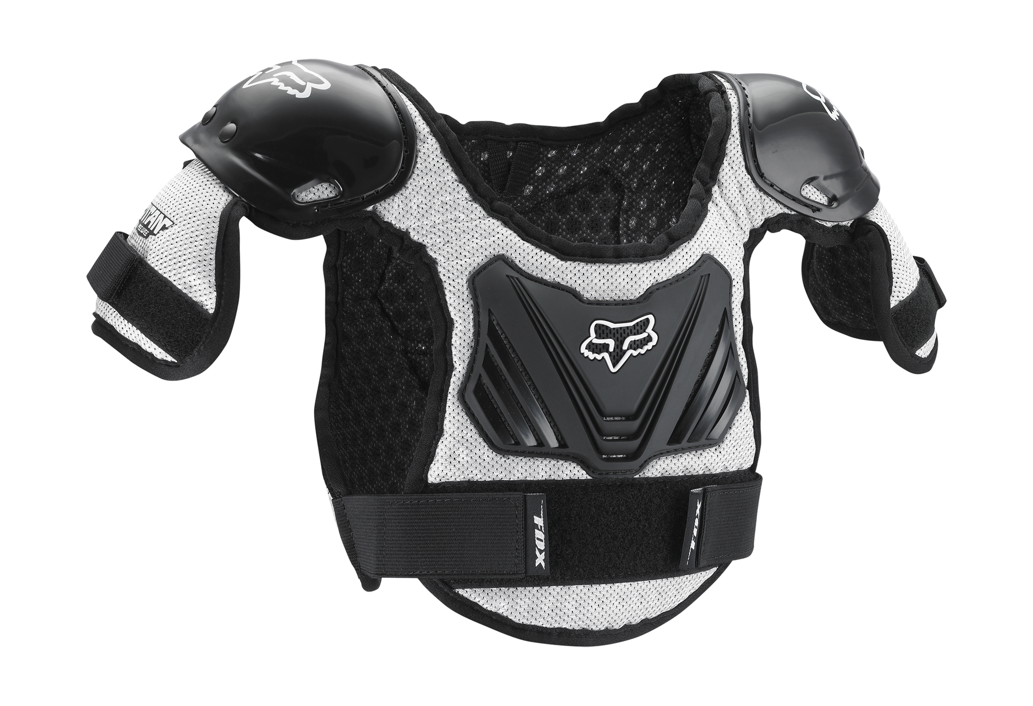 Fox Mini Bodyprotector PeeWee Titan - Zwart / Zilver
