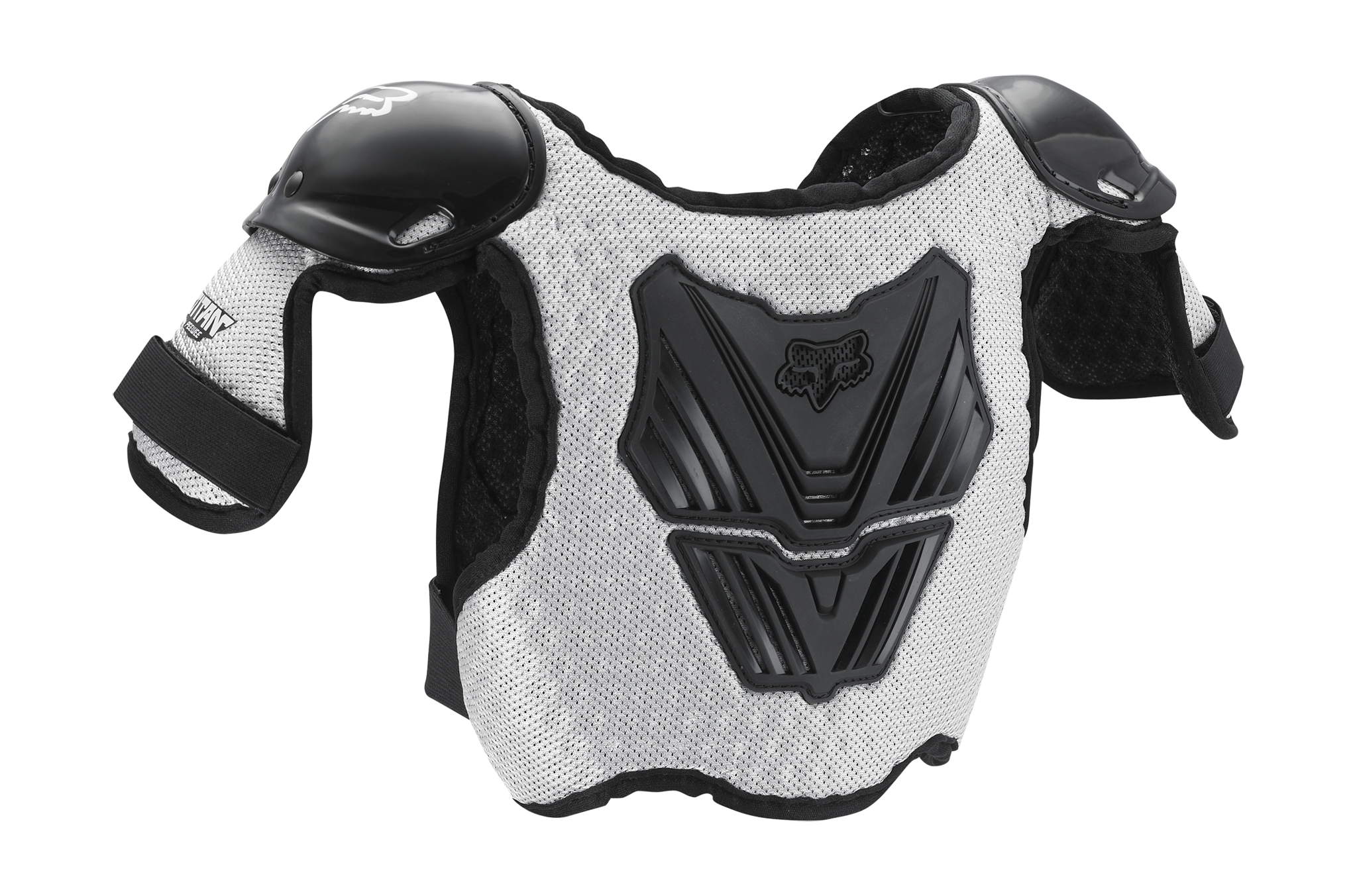 Fox Mini Bodyprotector PeeWee Titan - Zwart / Zilver