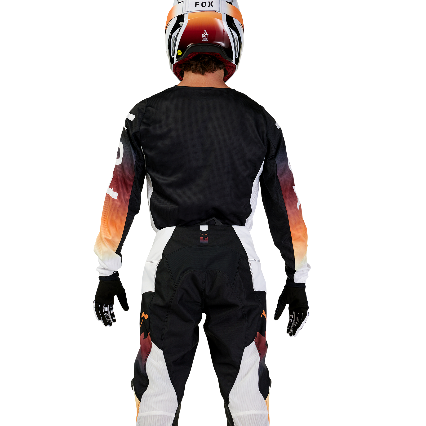 Fox Mini Cross Shirt 180 Flora - Zwart