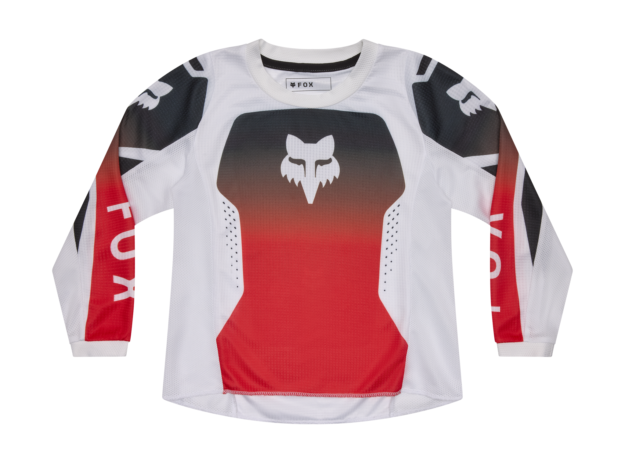 Fox Mini Cross Shirt 2026 180 Shield - Fluo Rood
