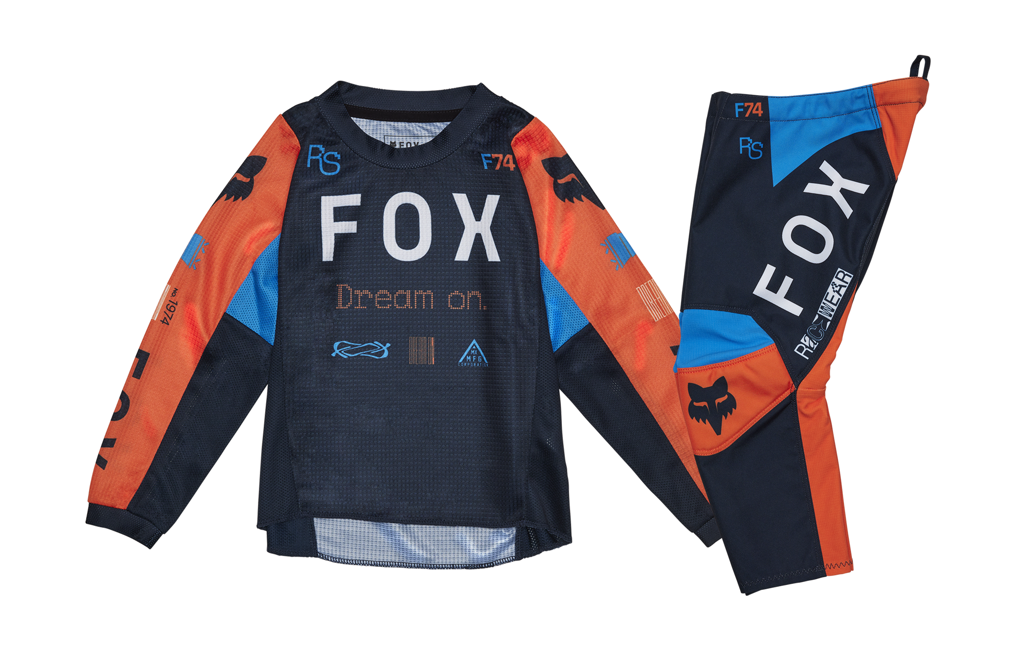 Fox Mini Crosskleding 180 Race Spec - Midnight