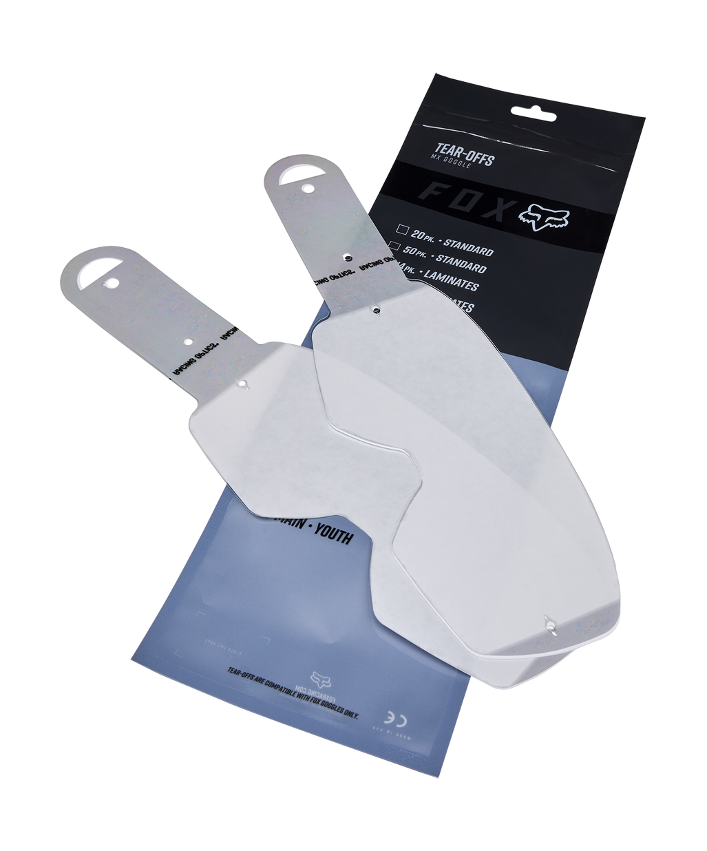 Fox Tear-Offs Laminated Vue