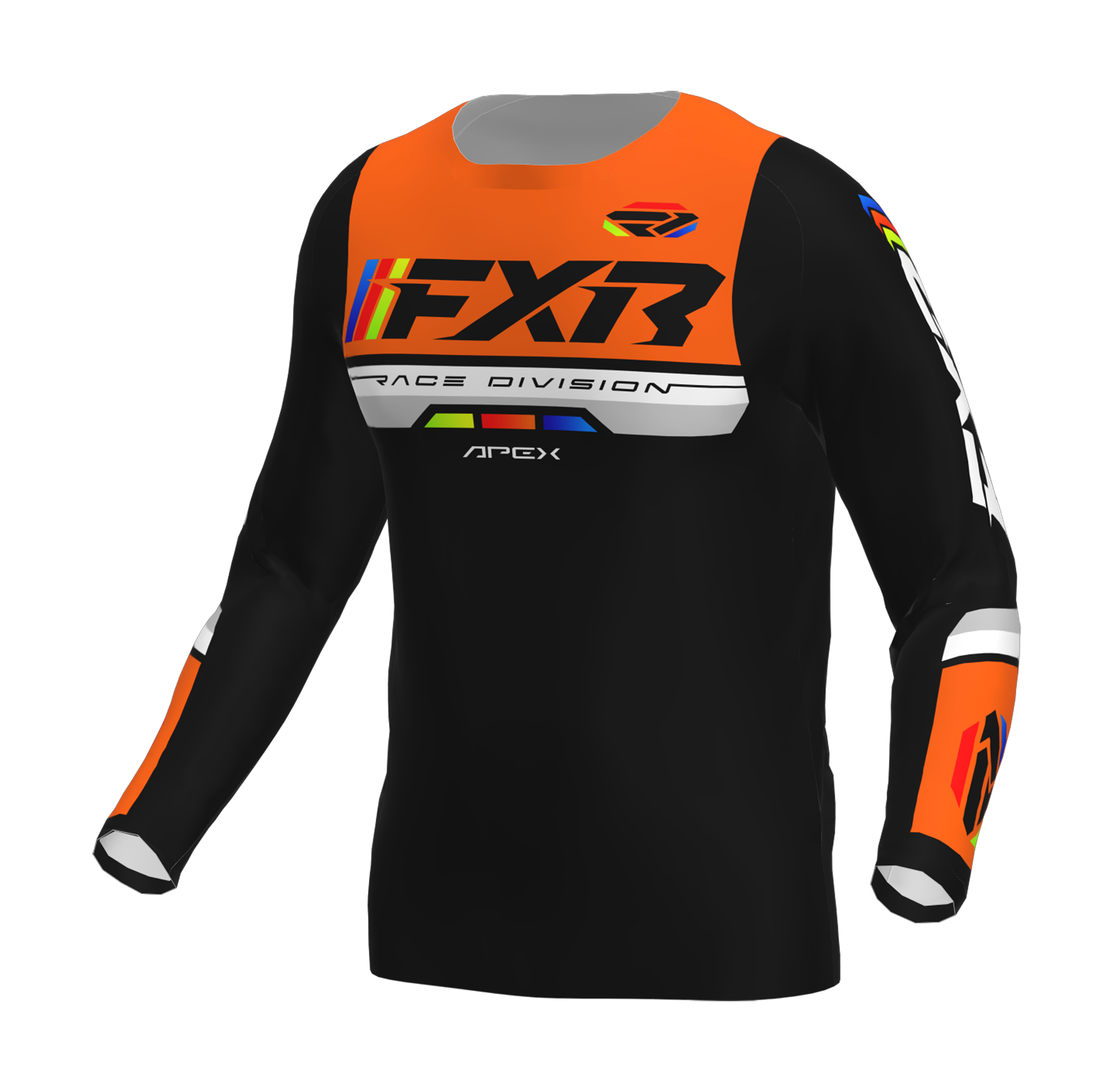 FXR Cross Shirt 2026 Apex - Oranje