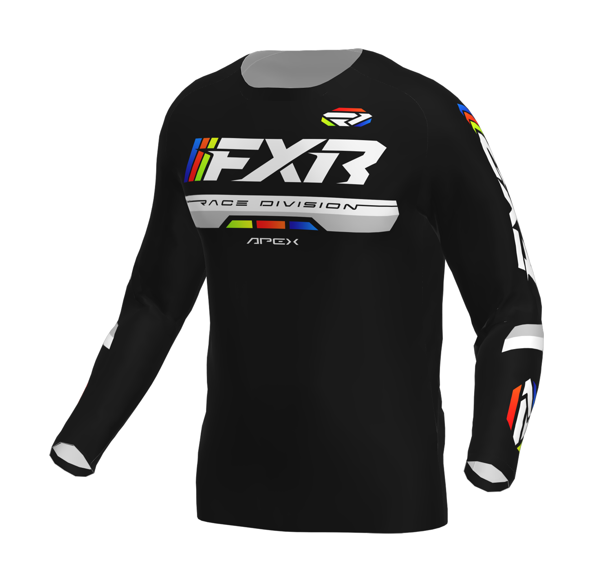 FXR Cross Shirt 2026 Apex - Zwart