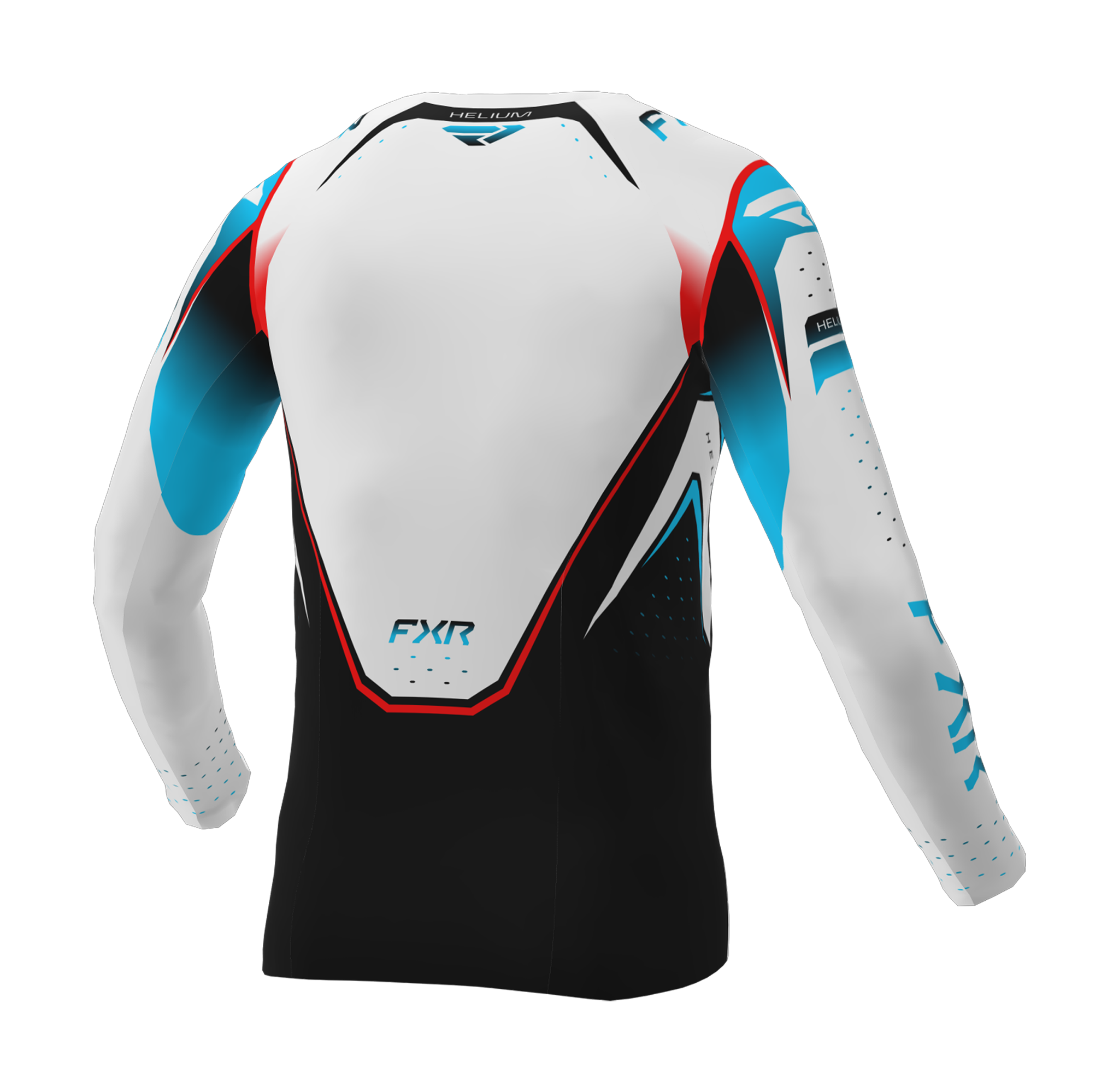 FXR Cross Shirt 2026 Helium Edge - Ice