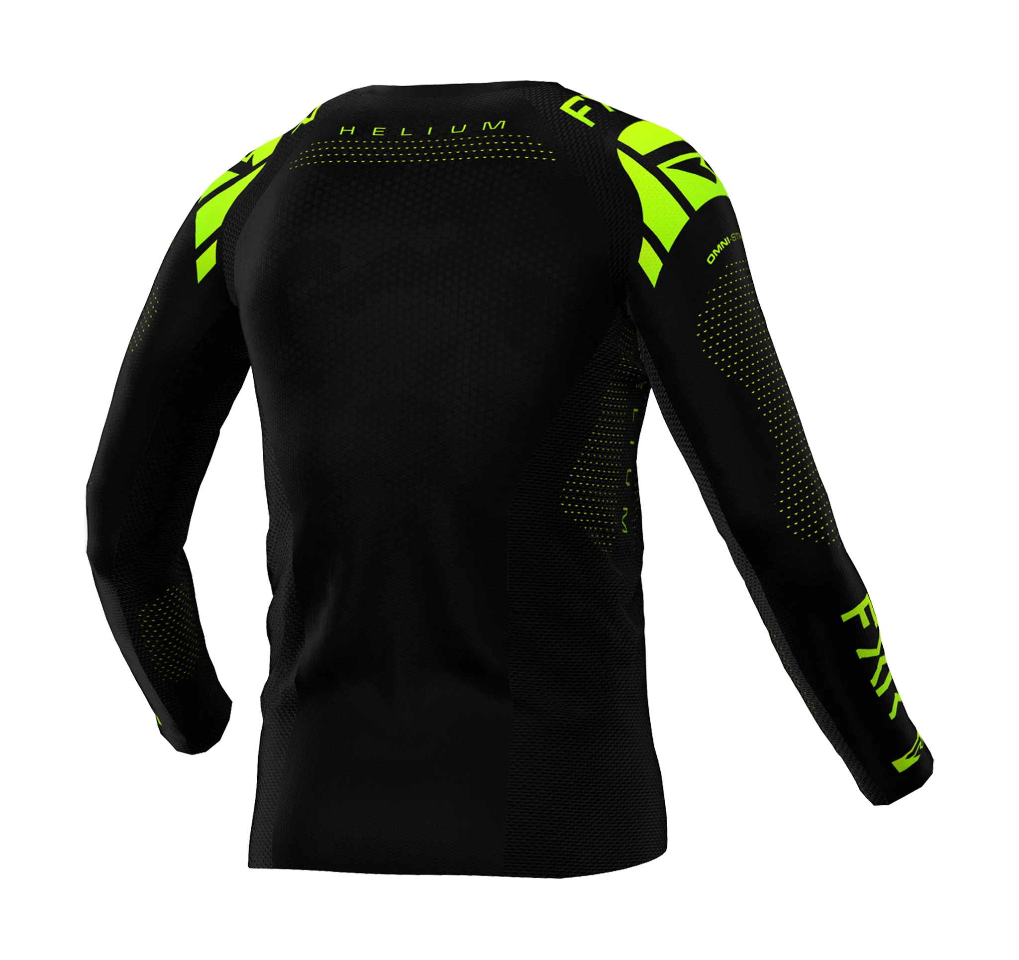 FXR Cross Shirt 2026 Helium - Zwart / HiVis