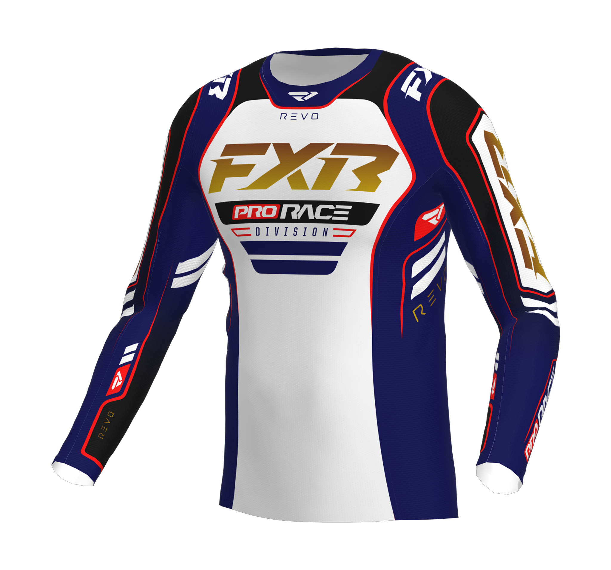 FXR Cross Shirt 2026 Revo Alpha - Admiral