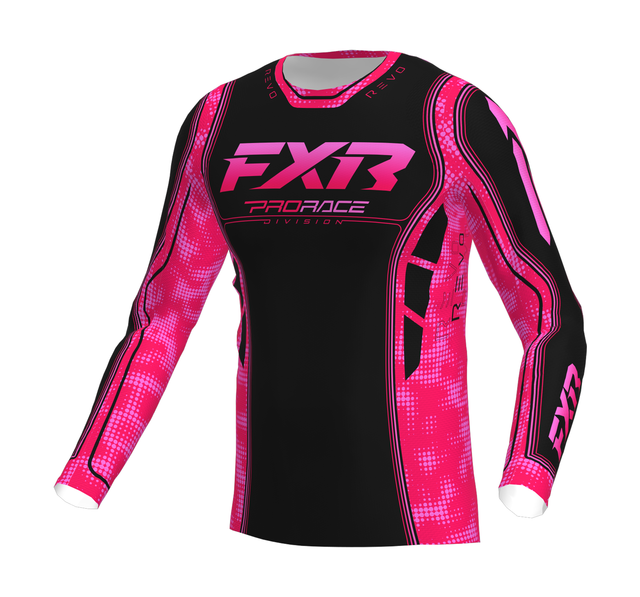 FXR Cross Shirt 2026 Revo Velocity - Razzle