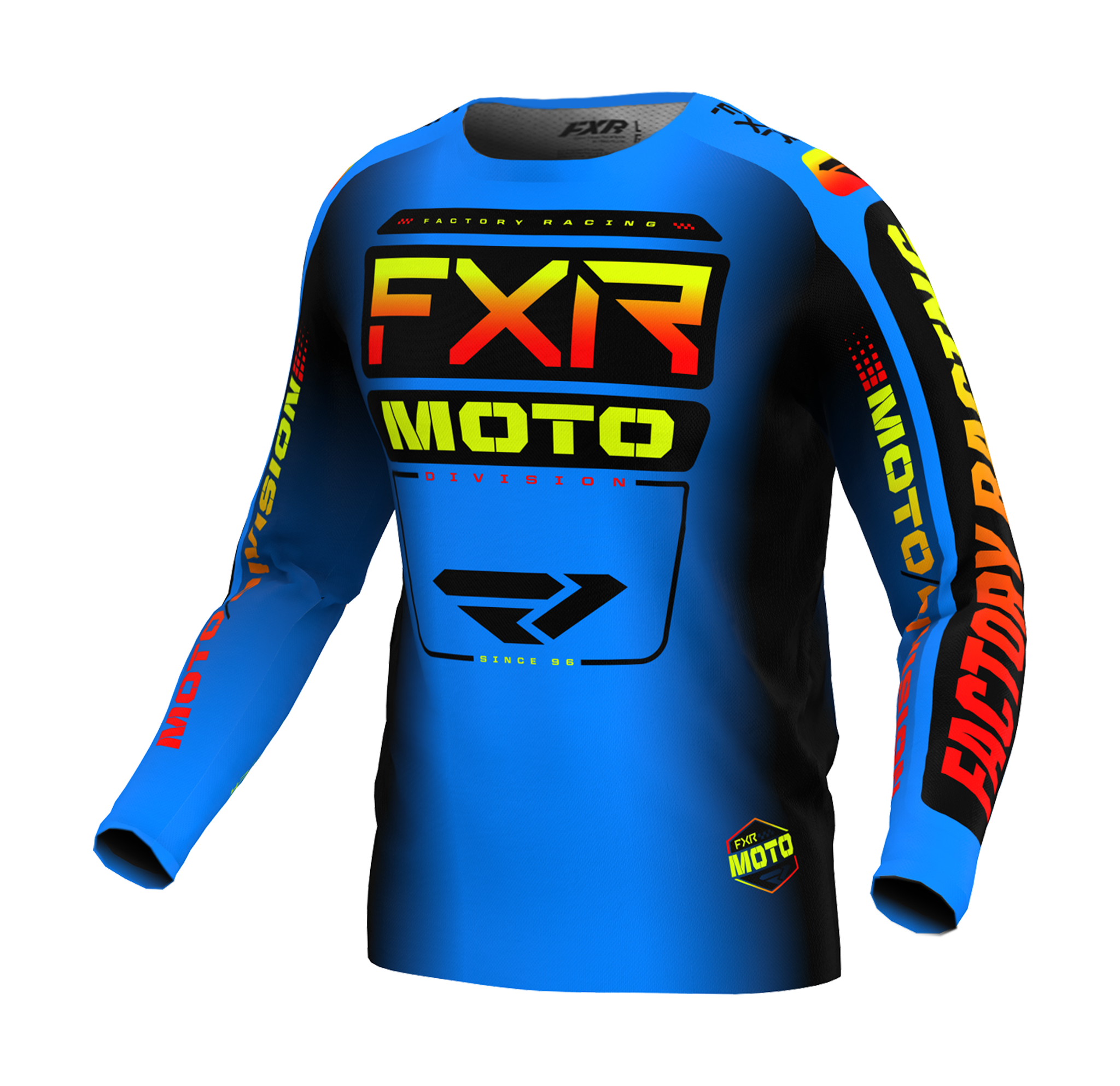 FXR Cross Shirt Clutch - Blauw / Inferno
