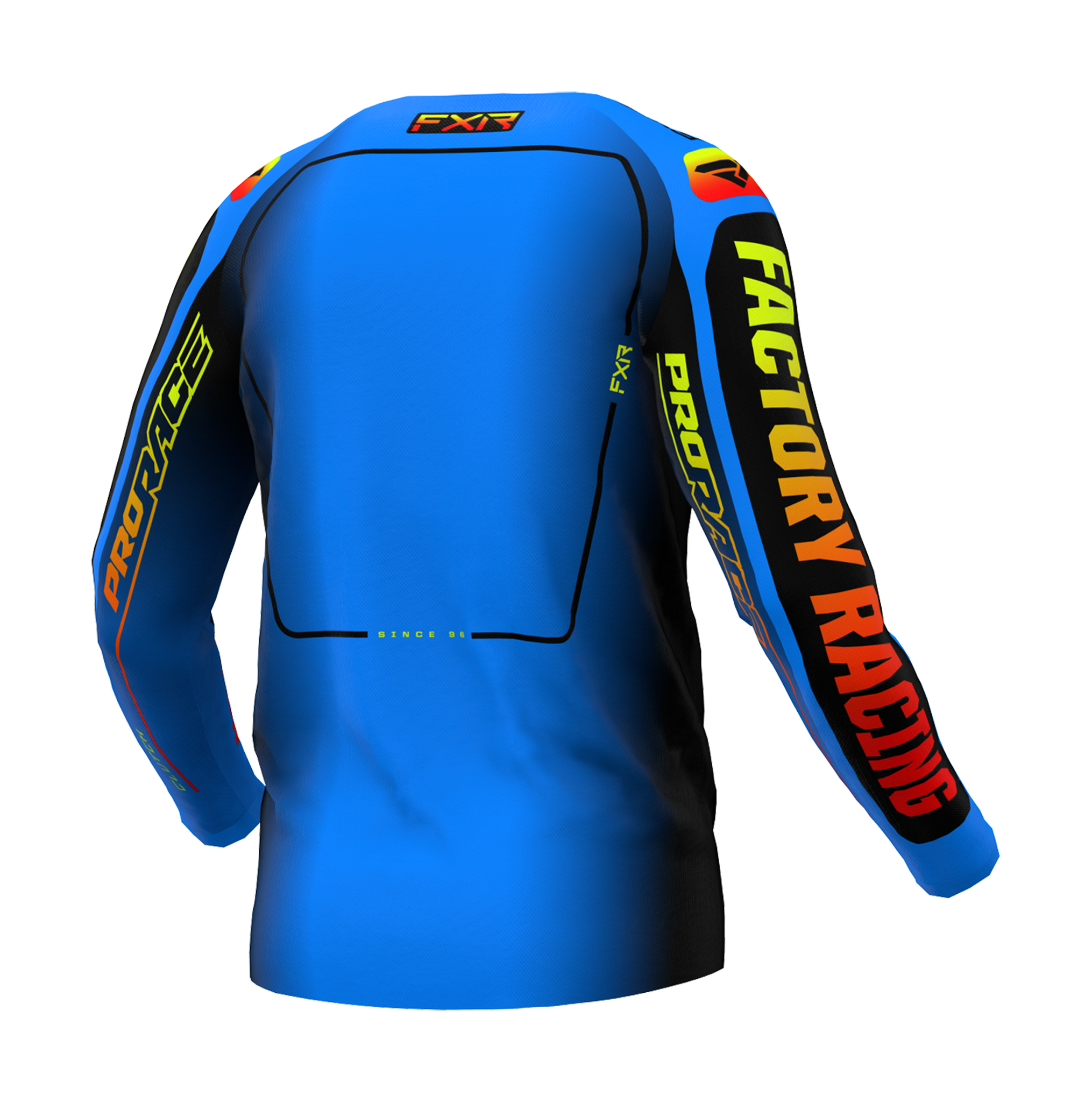 FXR Cross Shirt Clutch - Blauw / Inferno