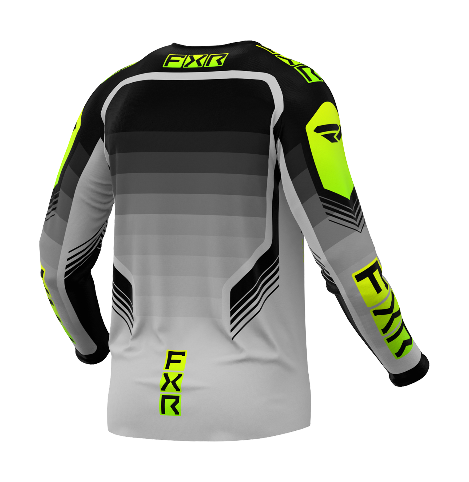 FXR Cross Shirt Clutch Pro - Grijs / HiVis