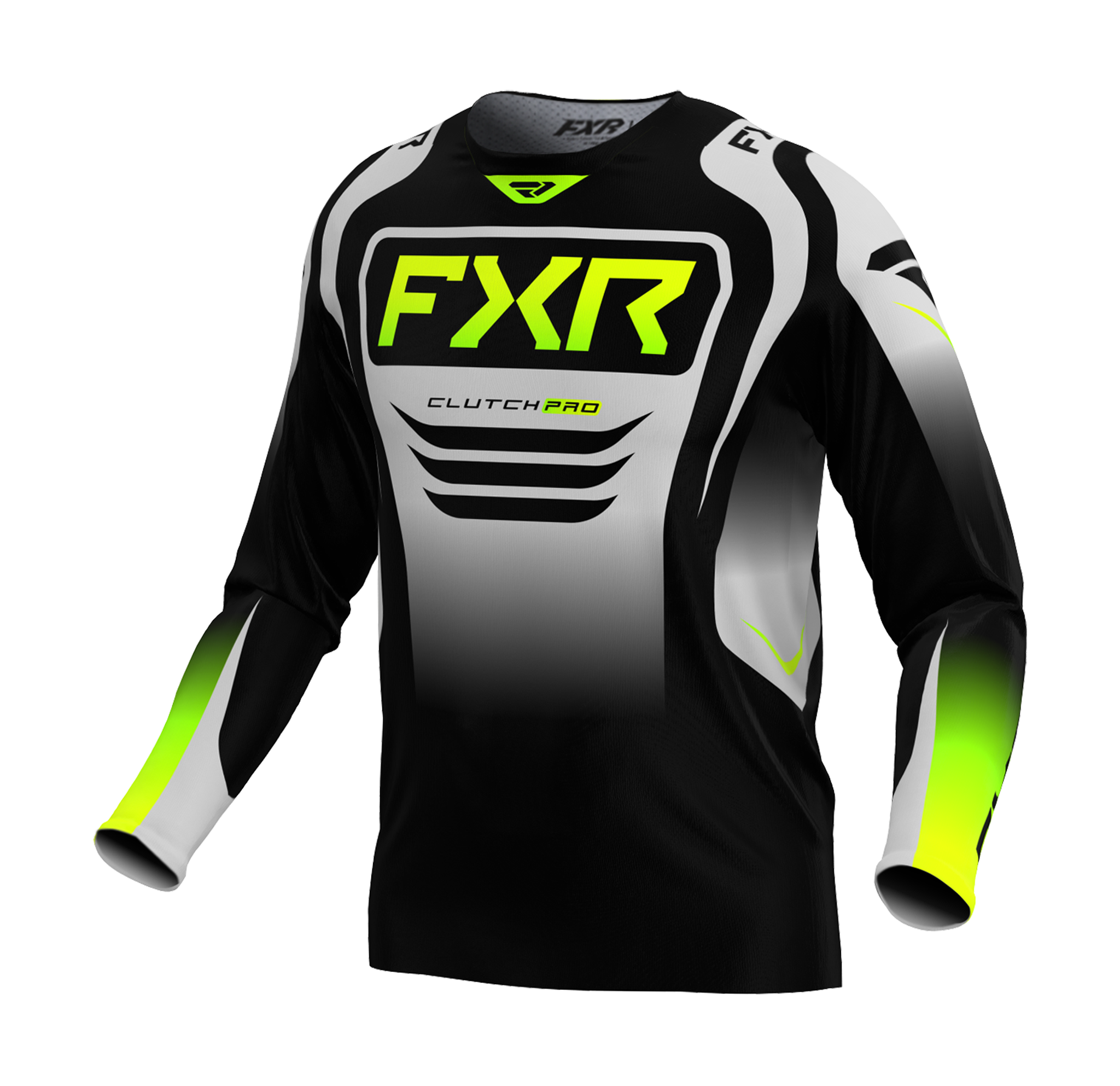FXR Crosskleding Clutch Pro - Zwart / Grijs / HiVis