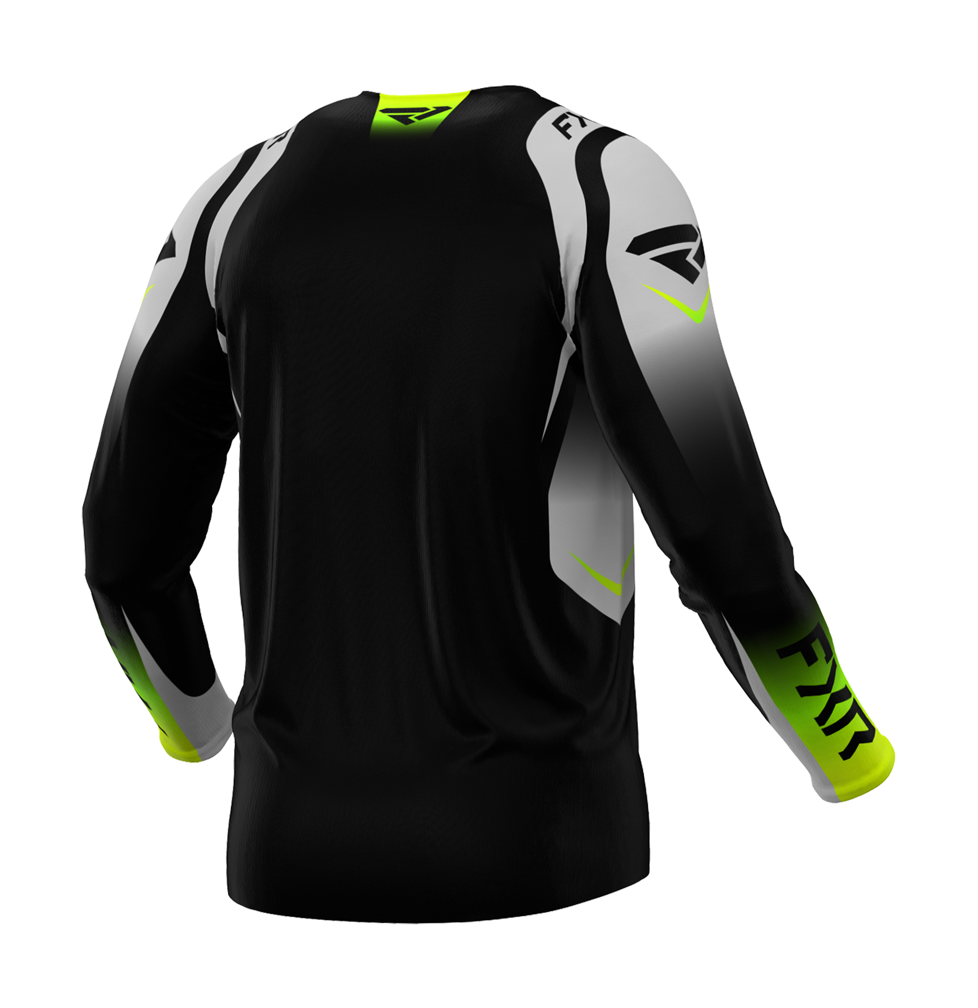 FXR Cross Shirt Clutch Pro - Zwart / Grijs / HiVis