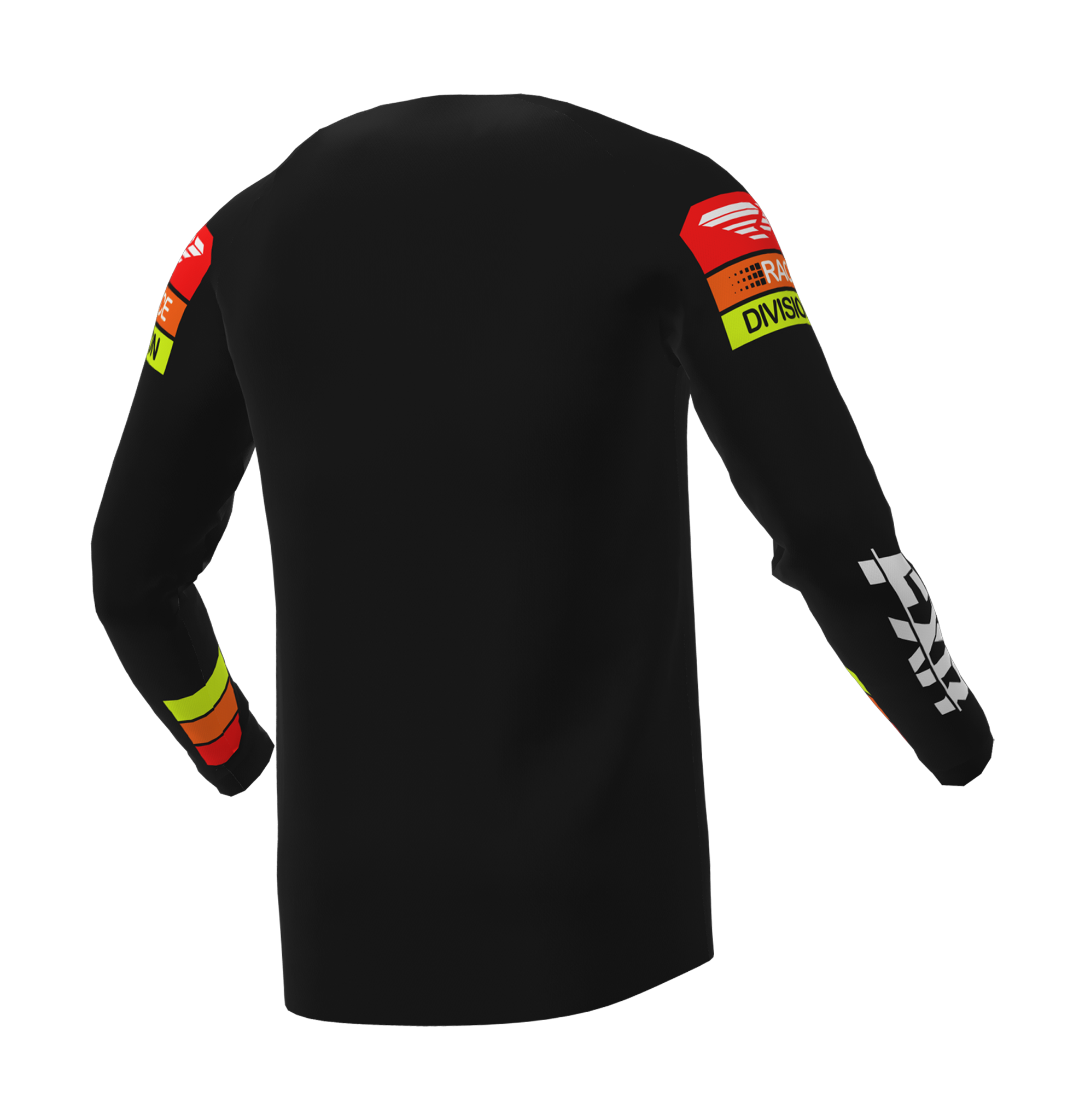 FXR Cross Shirt Clutch - Zwart / Oranje / HiVis