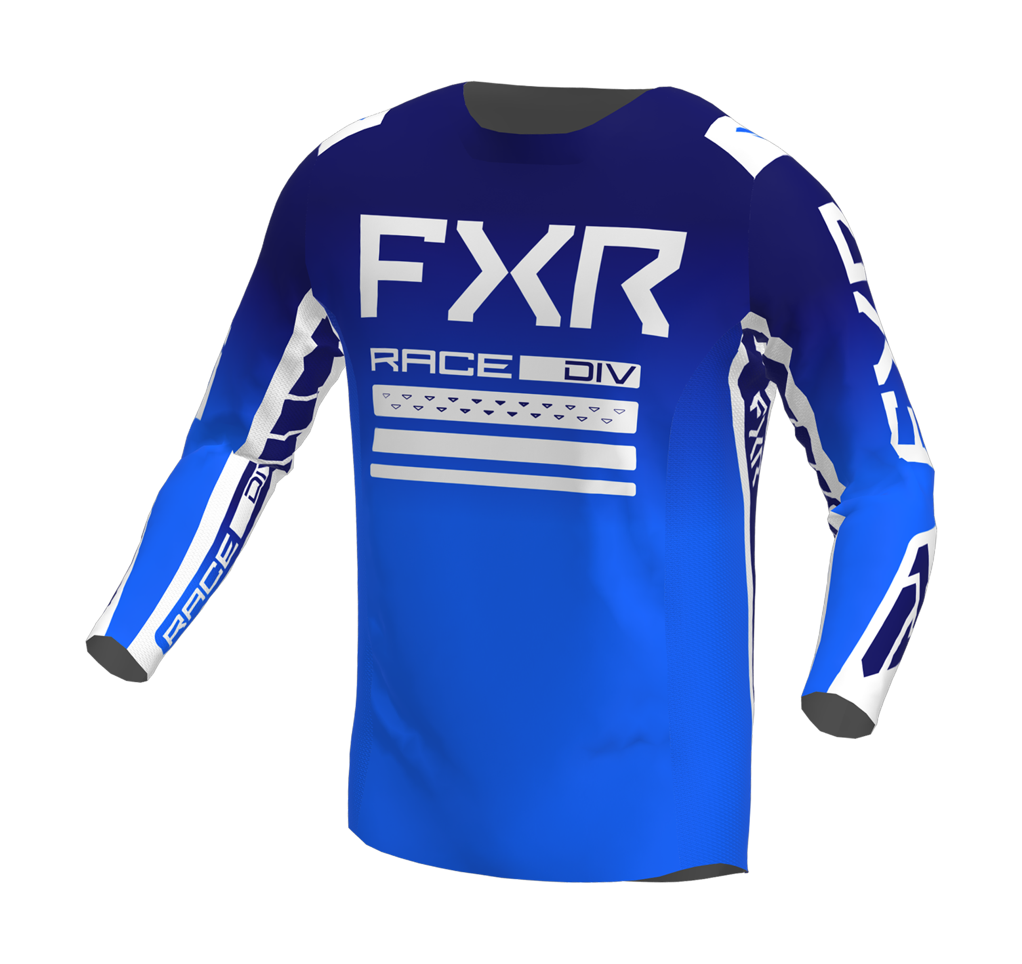 FXR Cross Shirt Contender - Navy / Blauw