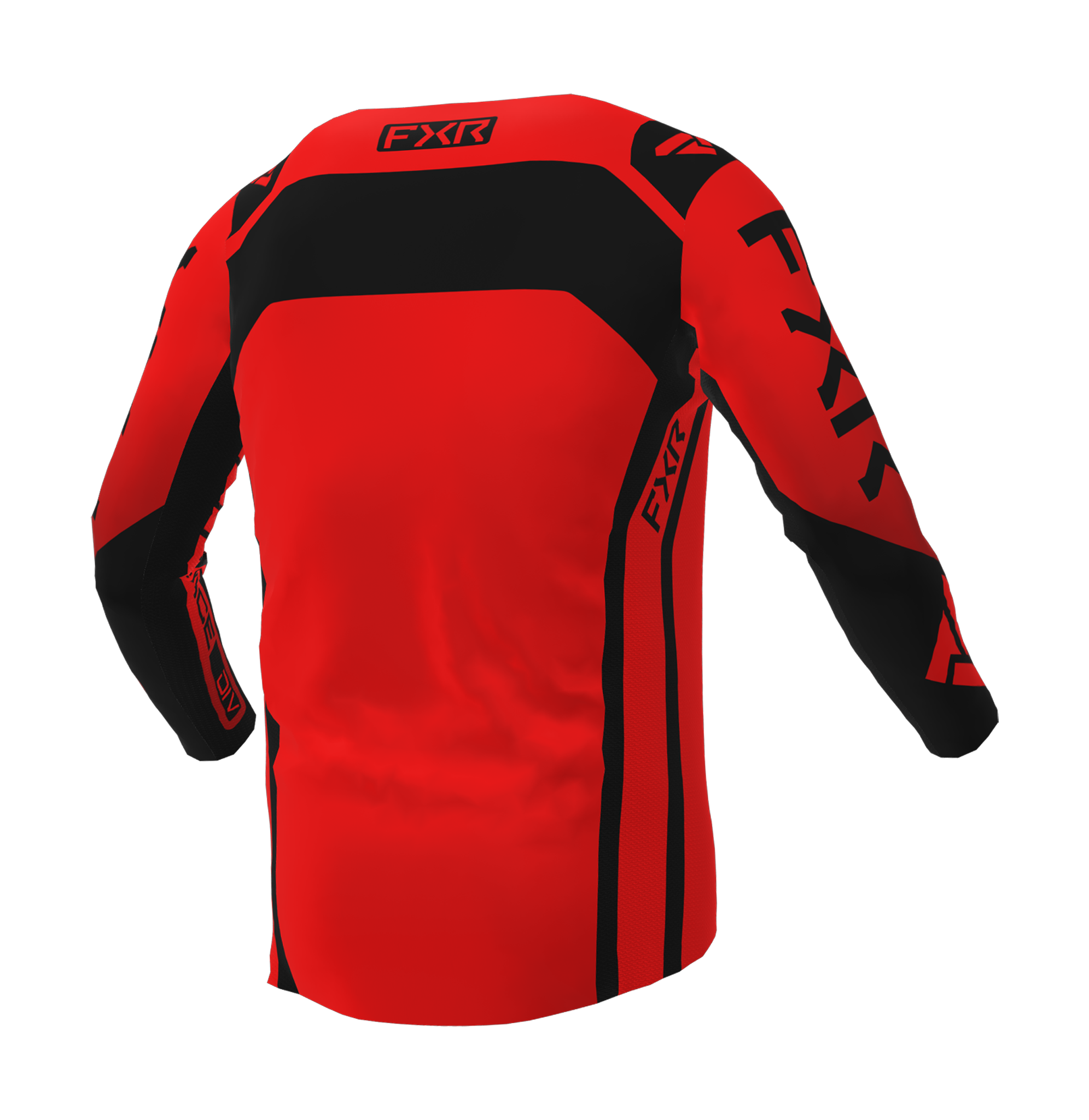 FXR Cross Shirt Contender - Rood / Zwart