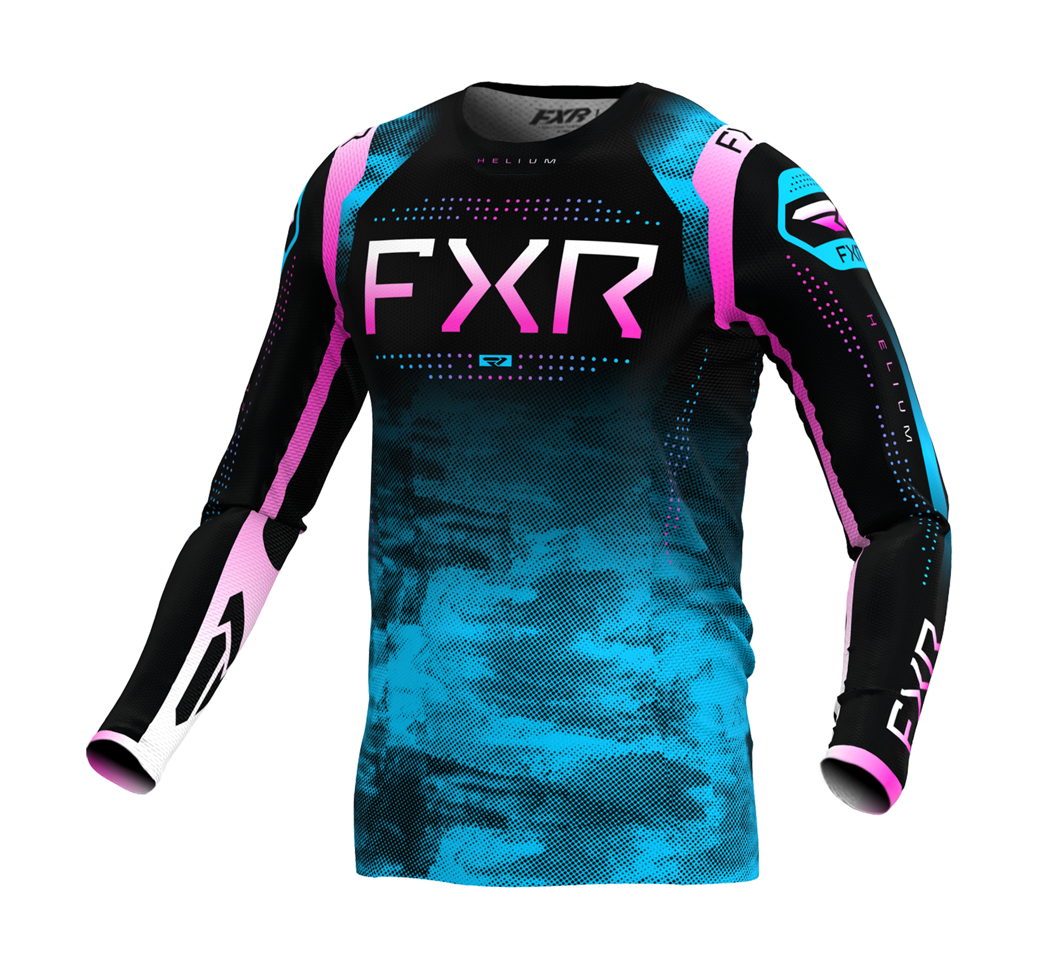 FXR Cross Shirt Helium - Circuit
