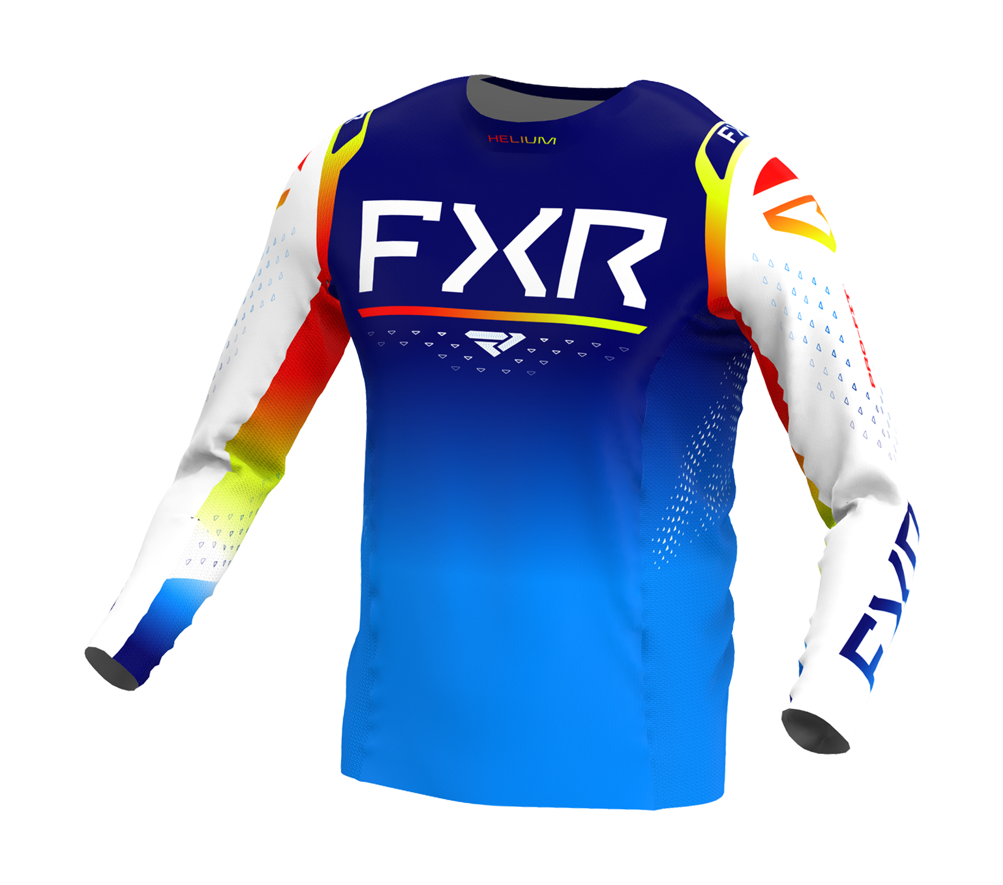 FXR Cross Shirt Helium - Citrus Fusion