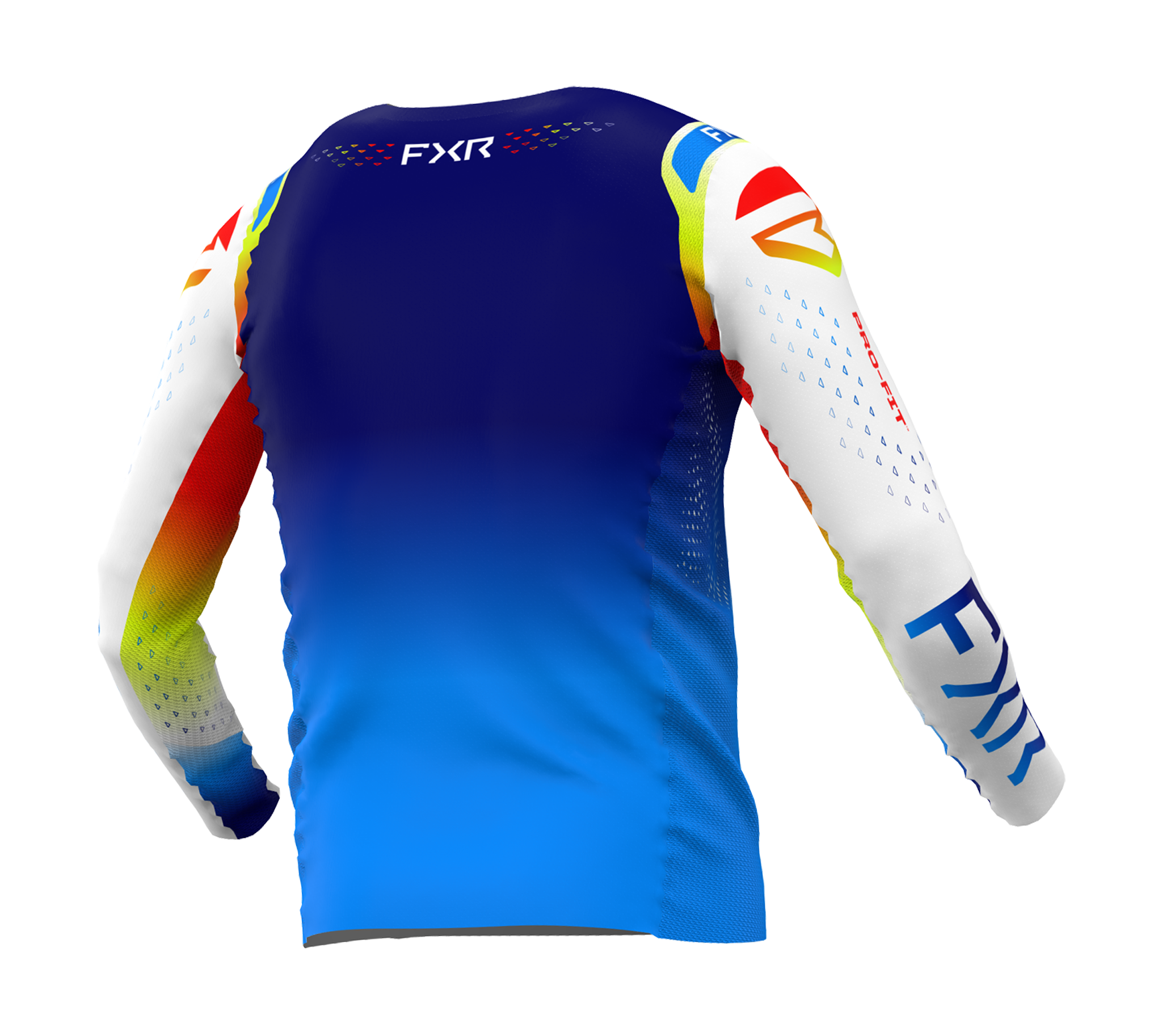 FXR Cross Shirt Helium - Citrus Fusion