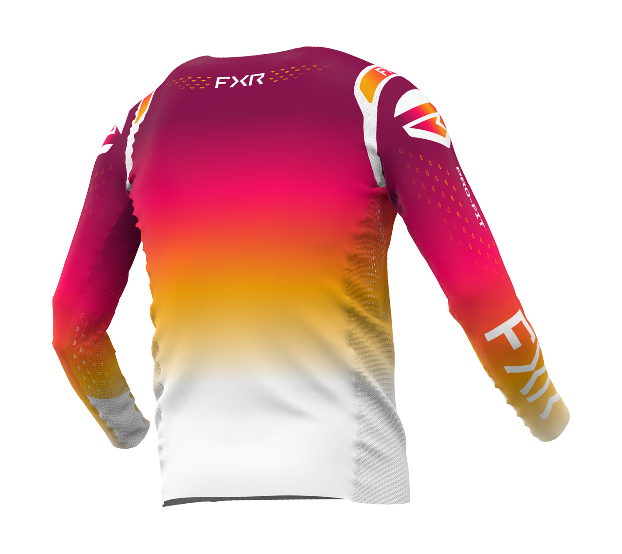 FXR Cross Shirt Helium - Sangria