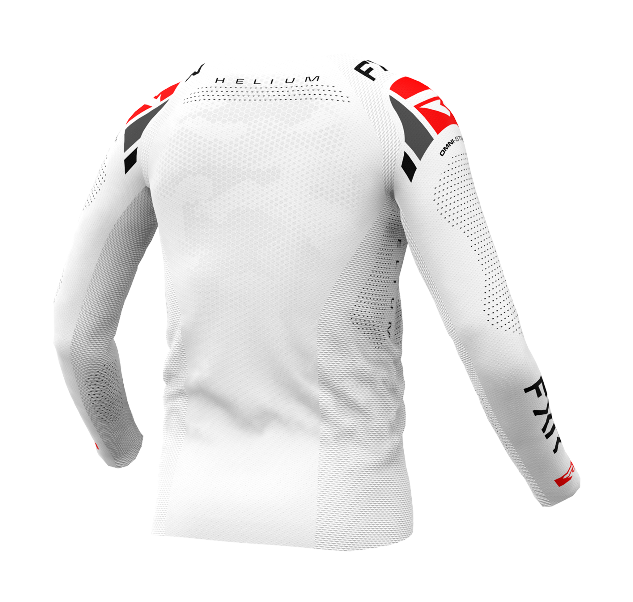 FXR Cross Shirt Helium - Whiteout