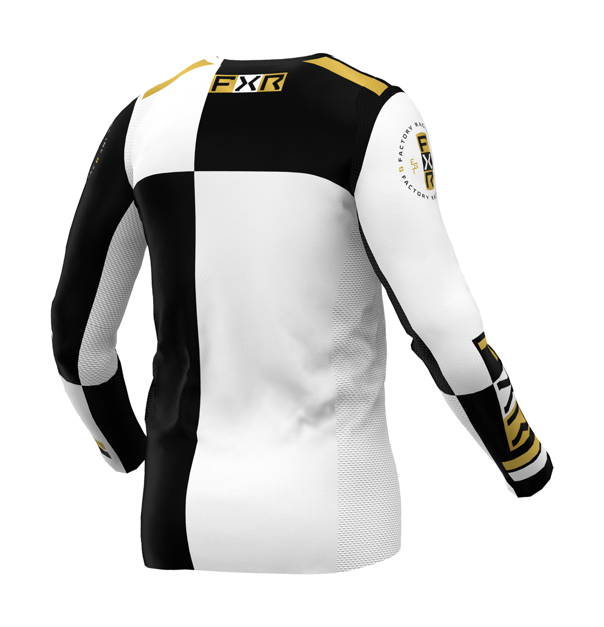 FXR Cross Shirt Podium Battalion - Wit / Zwart