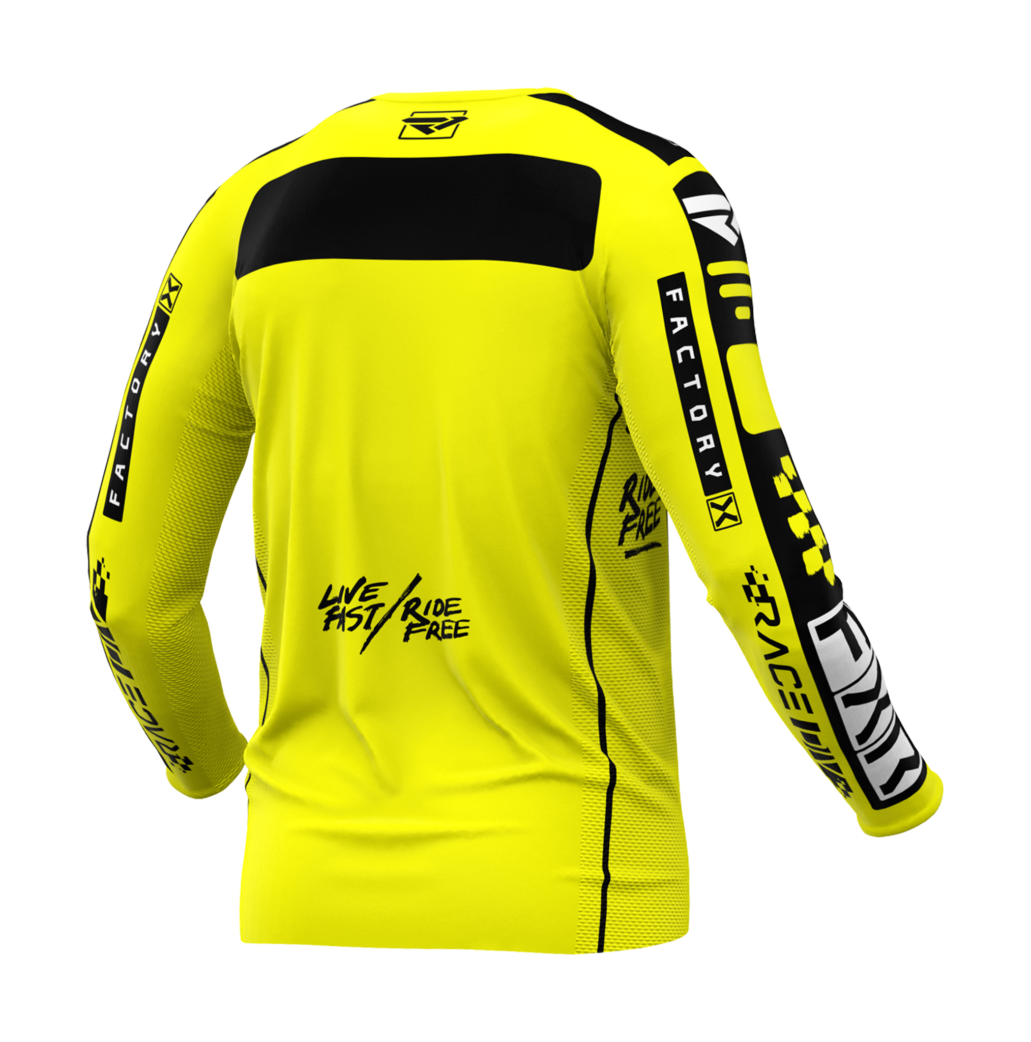 FXR Cross Shirt Podium Gladiator - Geel / Zwart