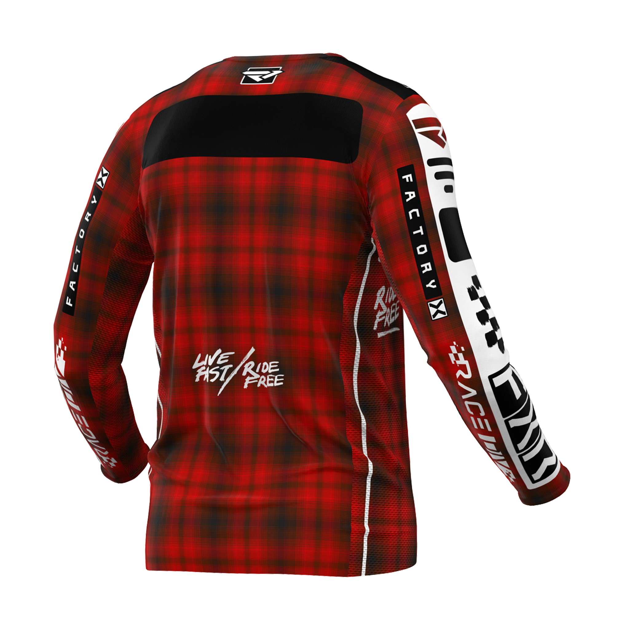 FXR Cross Shirt Podium Gladiator - Rood Plaid