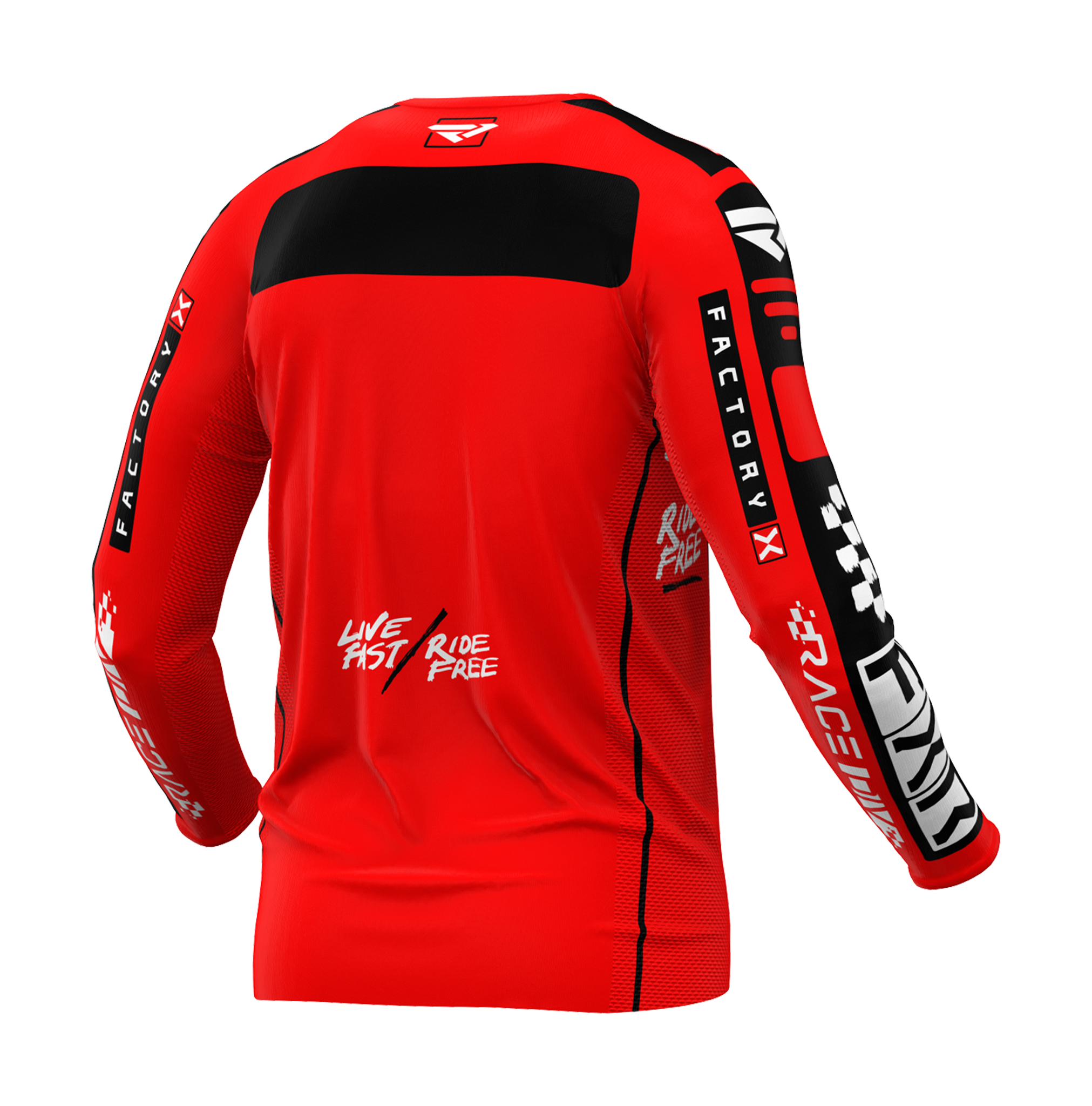 FXR Cross Shirt Podium Gladiator - Rood / Zwart