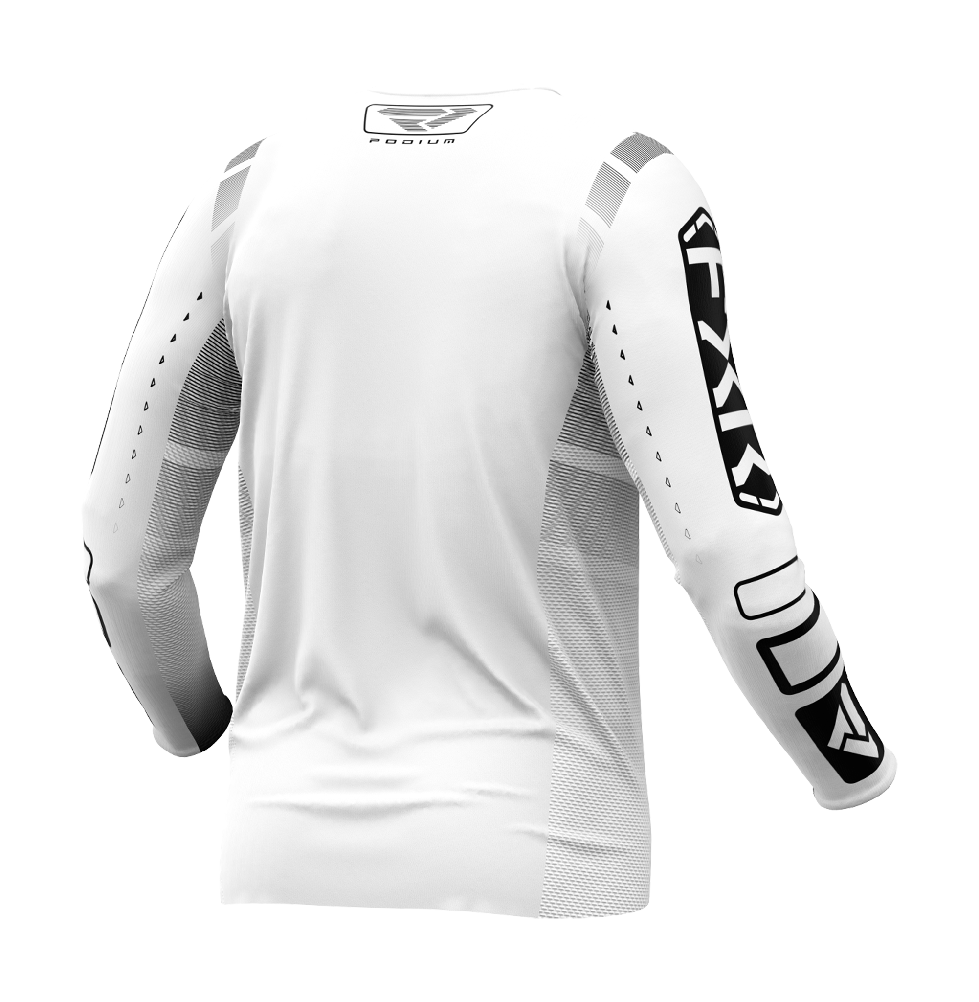 FXR Cross Shirt Podium - Wit / Zwart
