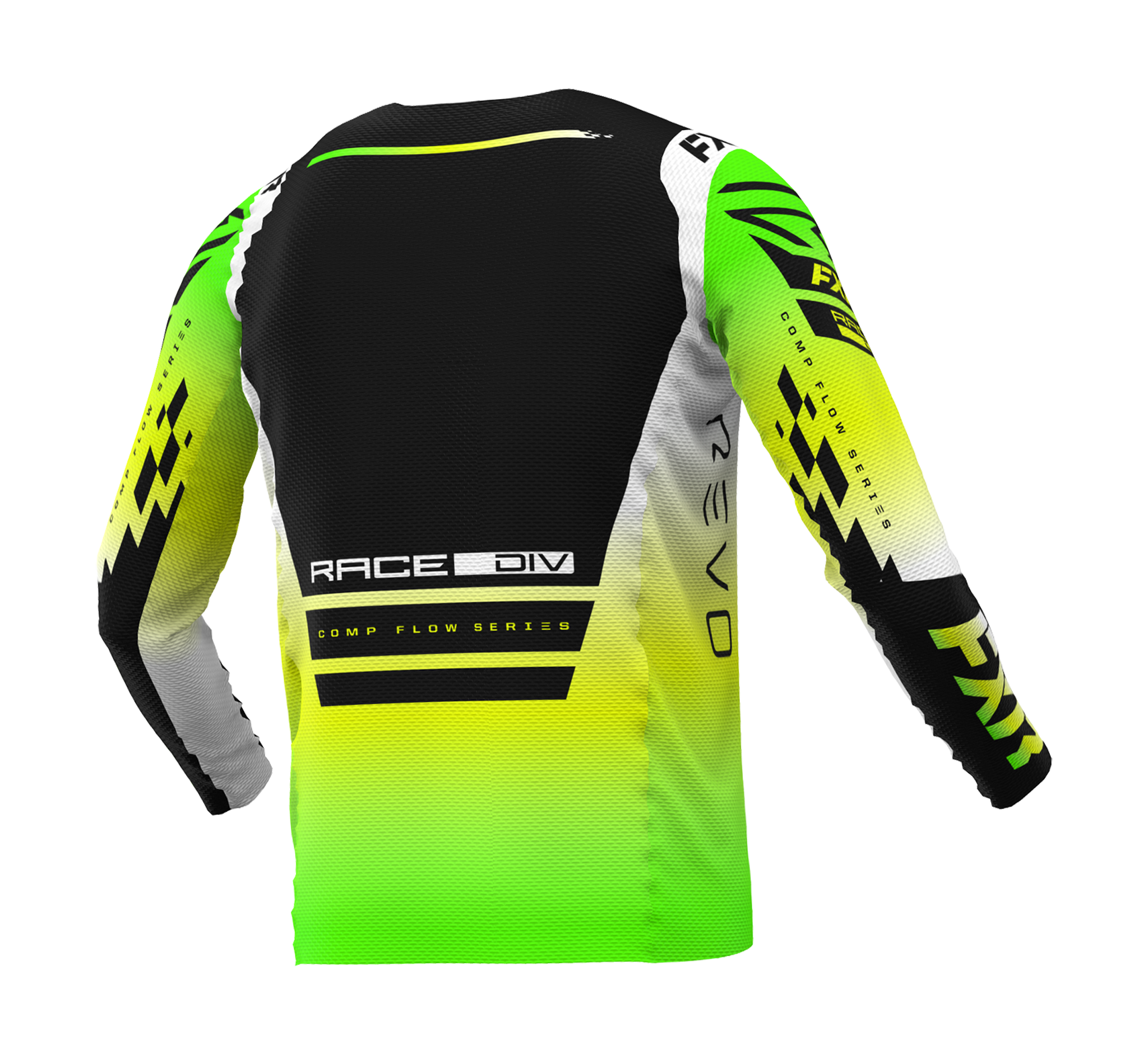 FXR Cross Shirt Revo Comp - Glowstick