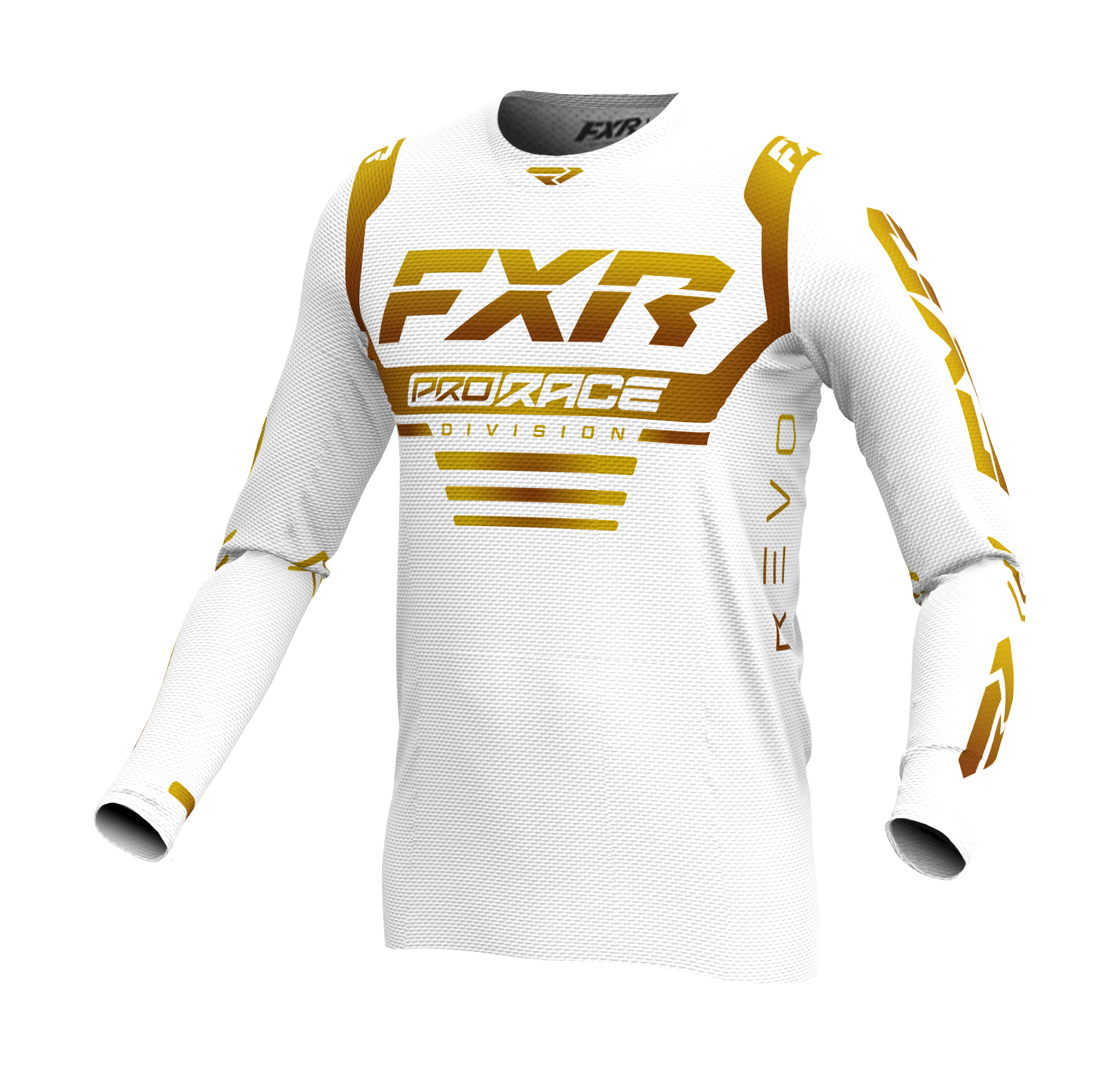 FXR Crosskleding Revo - Wit / Goud