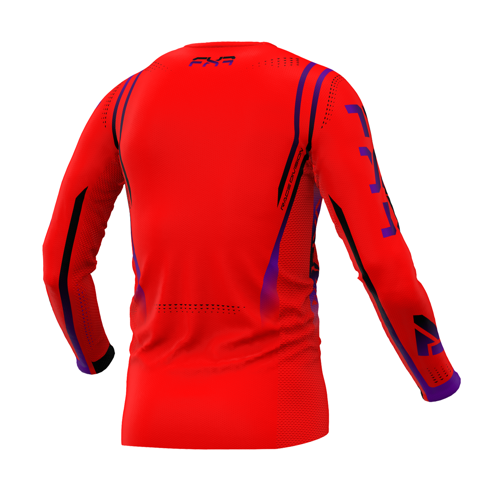 FXR Cross Shirt Vapor - Bloodshot