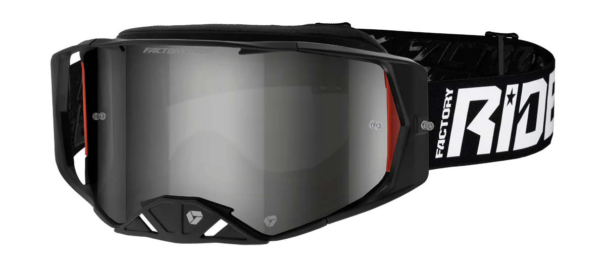 FXR Crossbril Factory Ride - Prime - Smoke / Zilver Lens