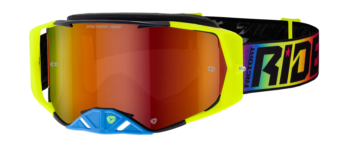FXR Crossbril Factory Ride - Spectrum - Brons / Spectrum Lens