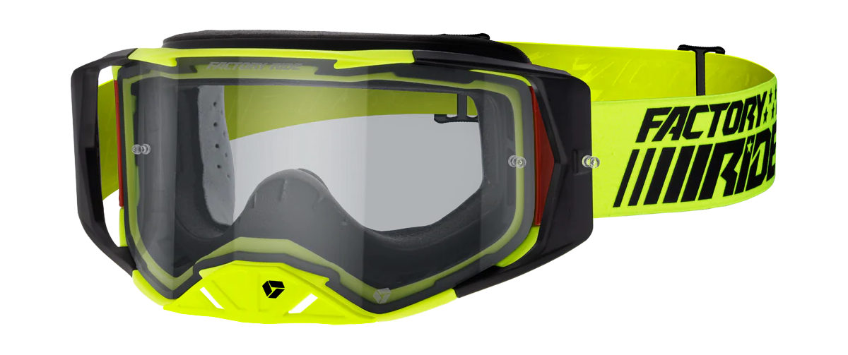 FXR Crossbril Factory Ride - Trigger - Clear Lens