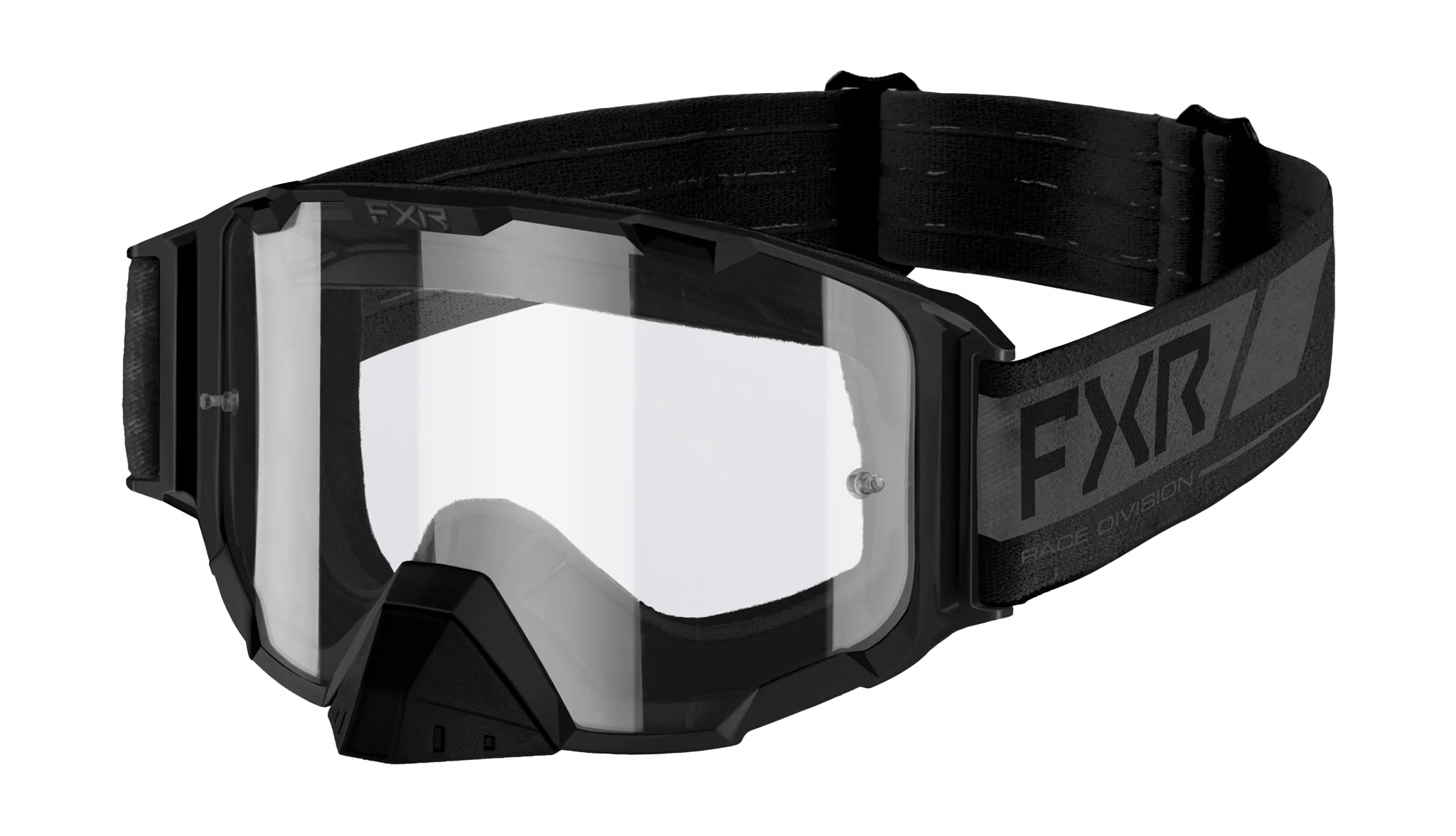 FXR Crossbril Maverick - Black Ops - Clear Lens
