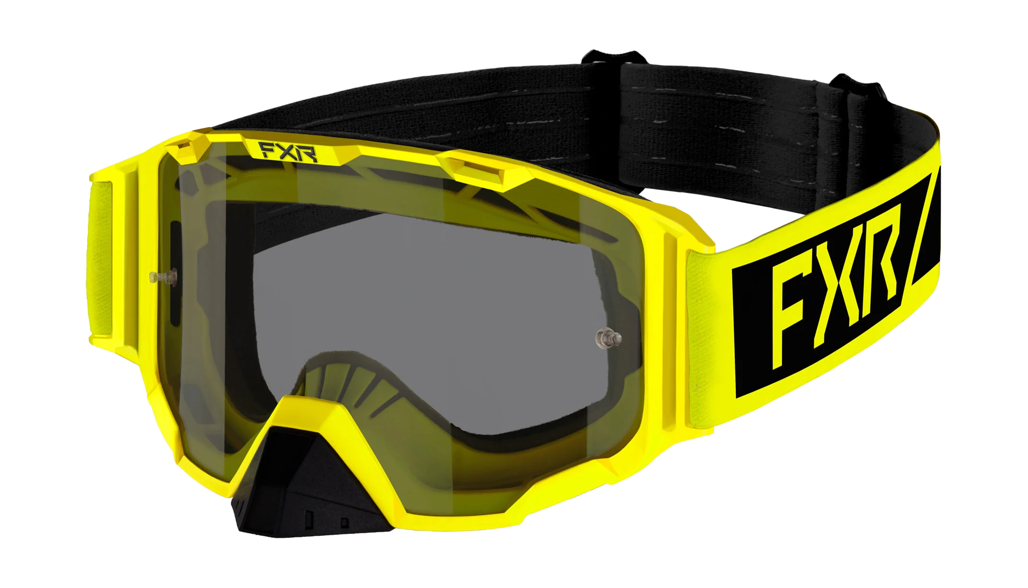 FXR Crossbril Maverick - High-Vis - Smoke Lens