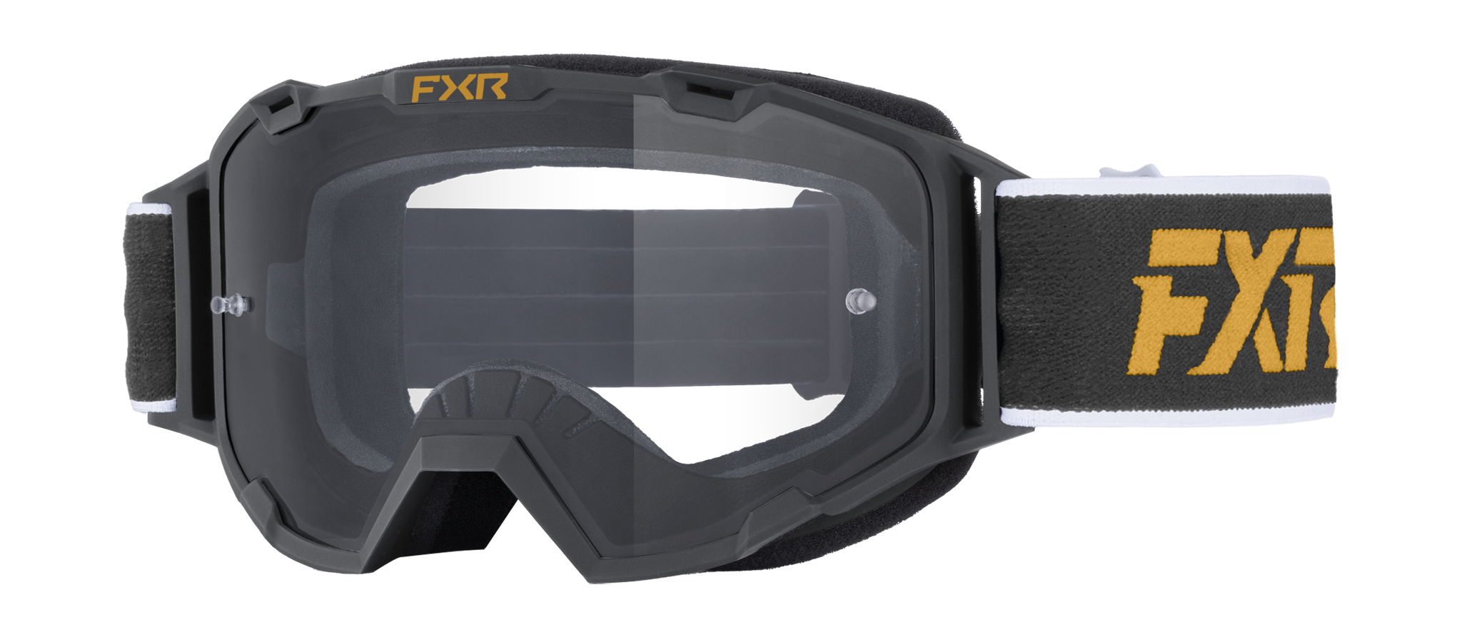 FXR Crossbril Maverick Prime - Graphite - Clear Lens