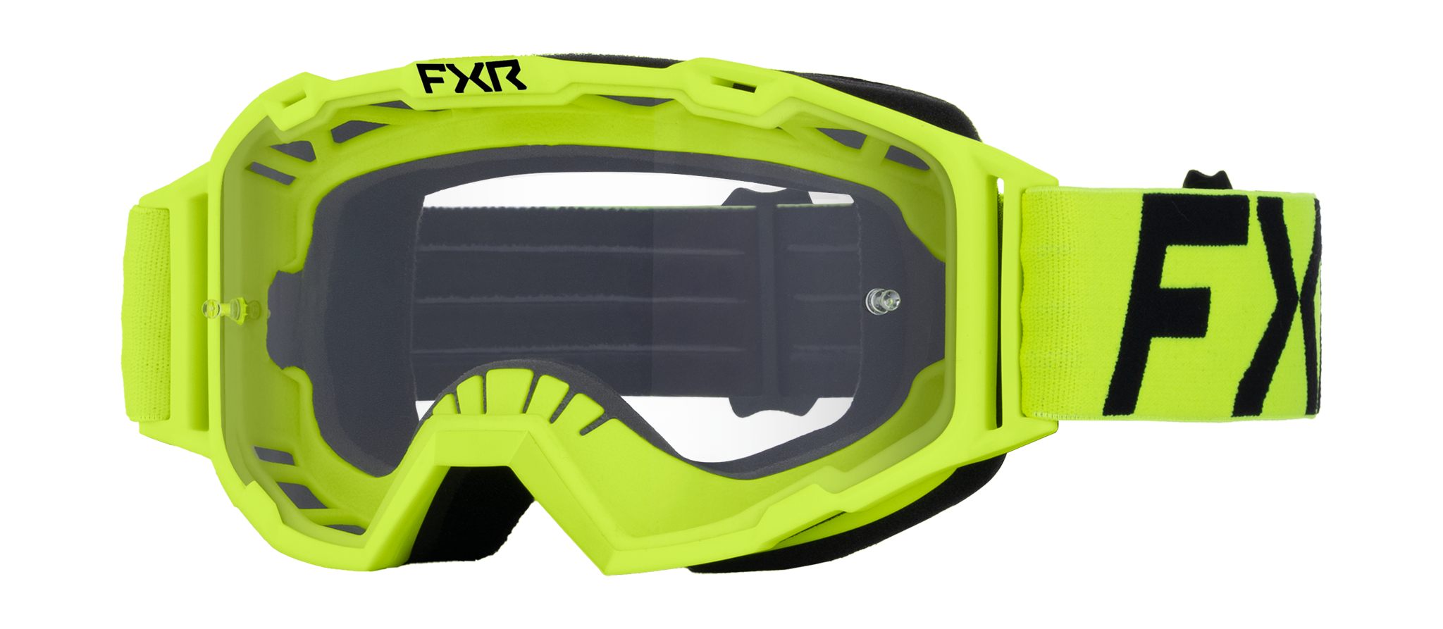 FXR Crossbril Maverick Prime - HiVis - Clear Lens
