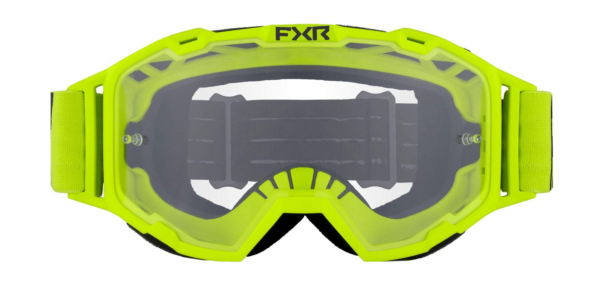 FXR Crossbril Maverick Prime - HiVis - Clear Lens