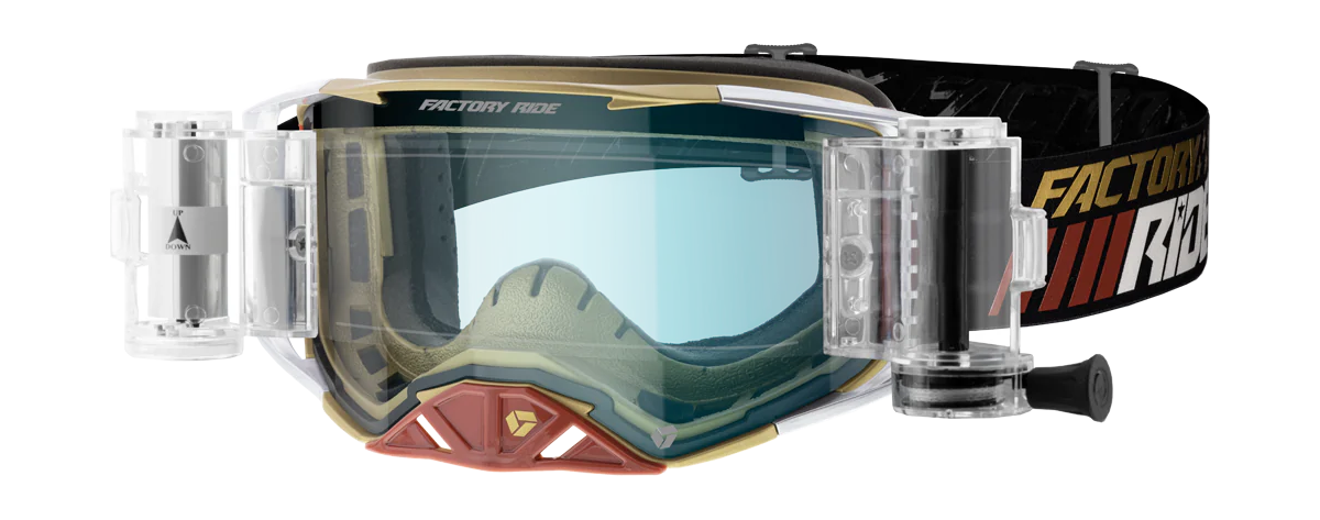 FXR Crossbril Roll-Off Factory Ride - Elite - Clear Lens