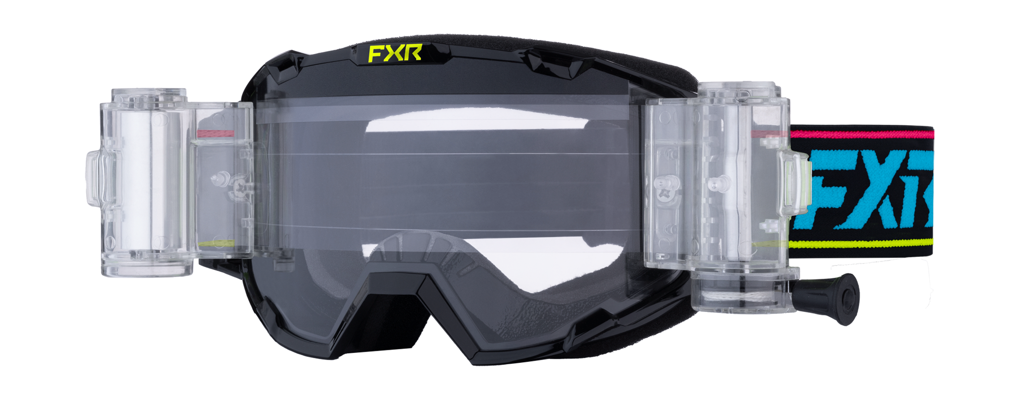 FXR Crossbril Roll-Off Maverick Prime - Rave - Clear Lens