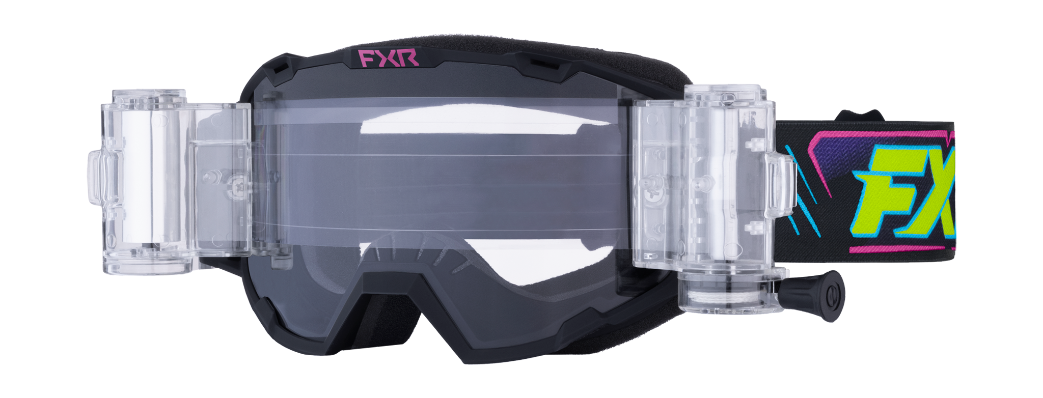 FXR Crossbril Roll-Off Maverick Prime - Sketchy - Clear Lens