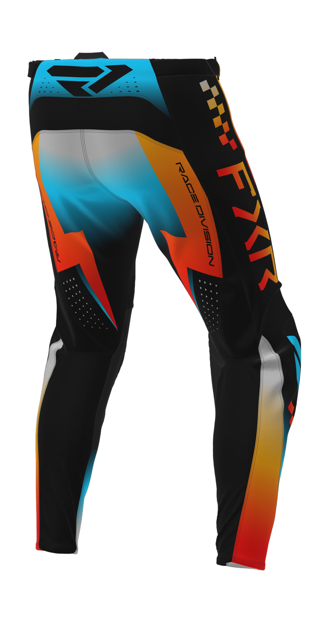 FXR Crossbroek 2026 Clutch Pro - Grijs / Sky / Oranje