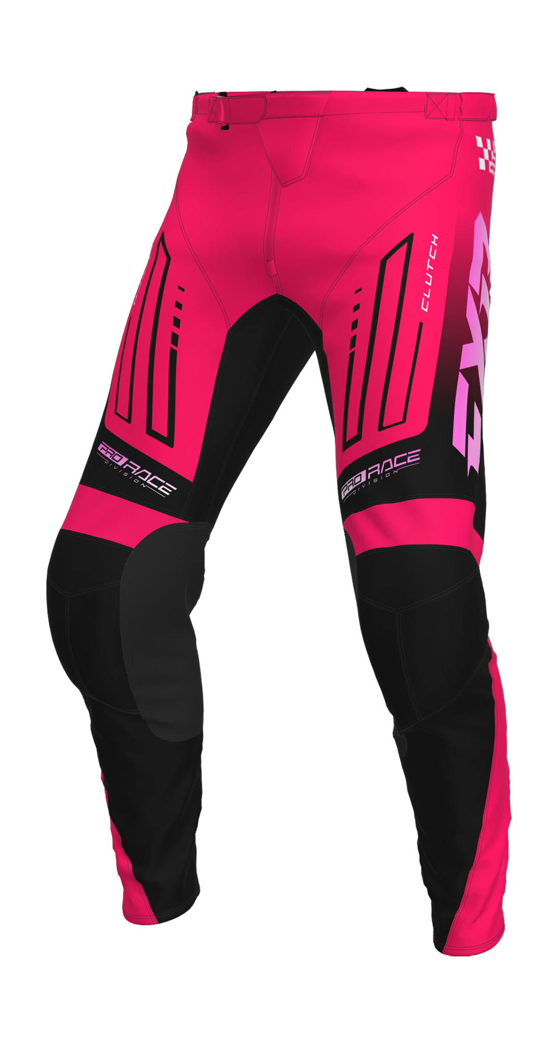 FXR Crossbroek 2026 Clutch - Razz / Zwart / Roze